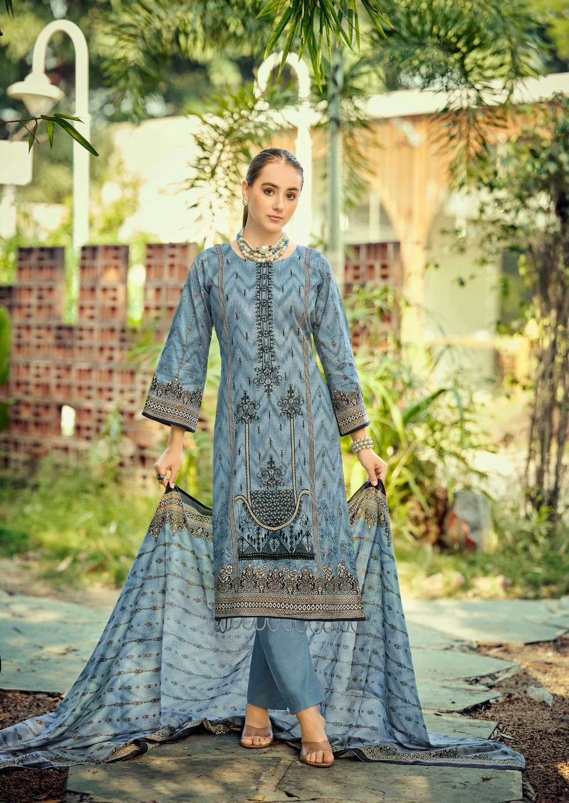 Ishaal Prints Embroidered Vol 17 - Image 10