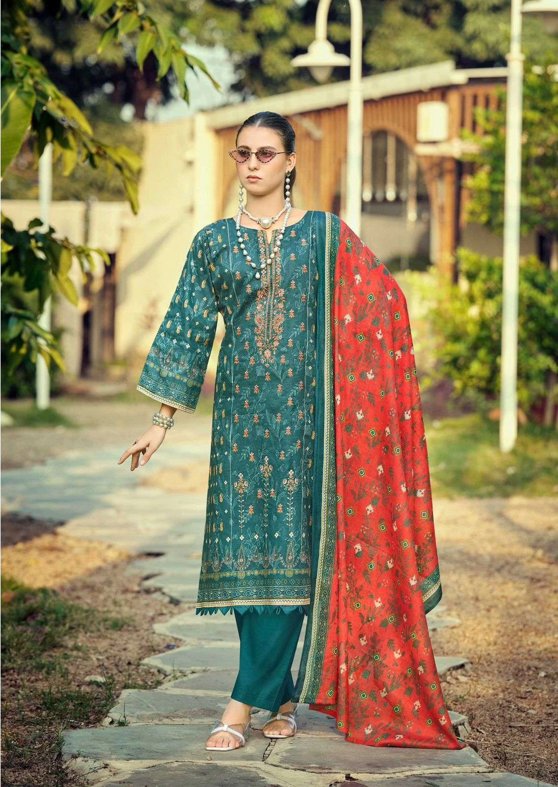 Ishaal Prints Embroidered Vol 17 - Image 3