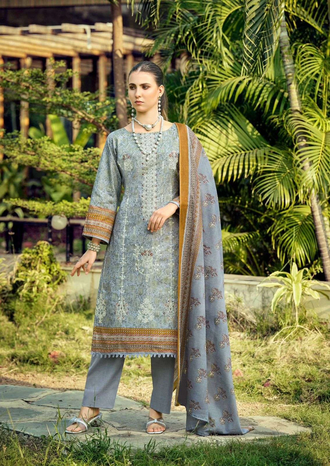 Ishaal Prints Embroidered Vol 17 - Image 9