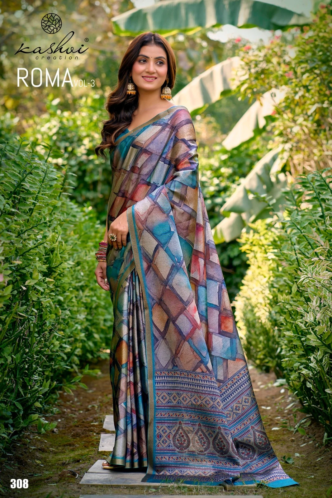 Kashvi Roma Vol 3 Silk Casual Wear Saree Collection - Image 2