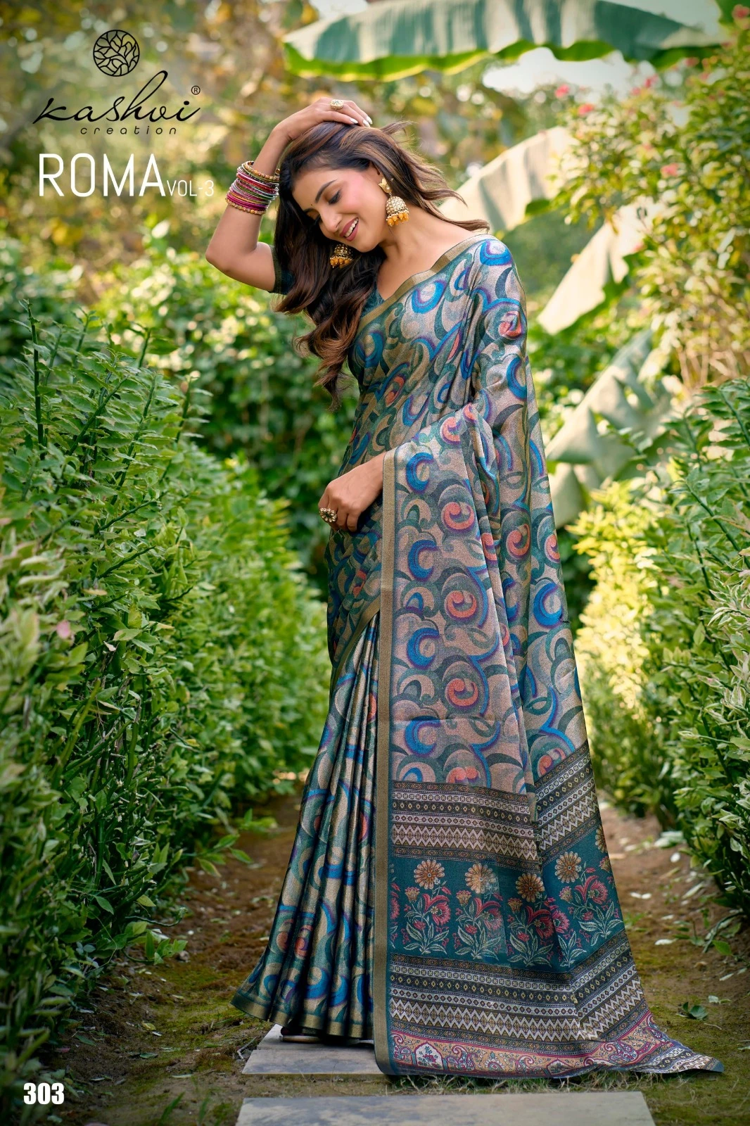 Kashvi Roma Vol 3 Silk Casual Wear Saree Collection - Image 4