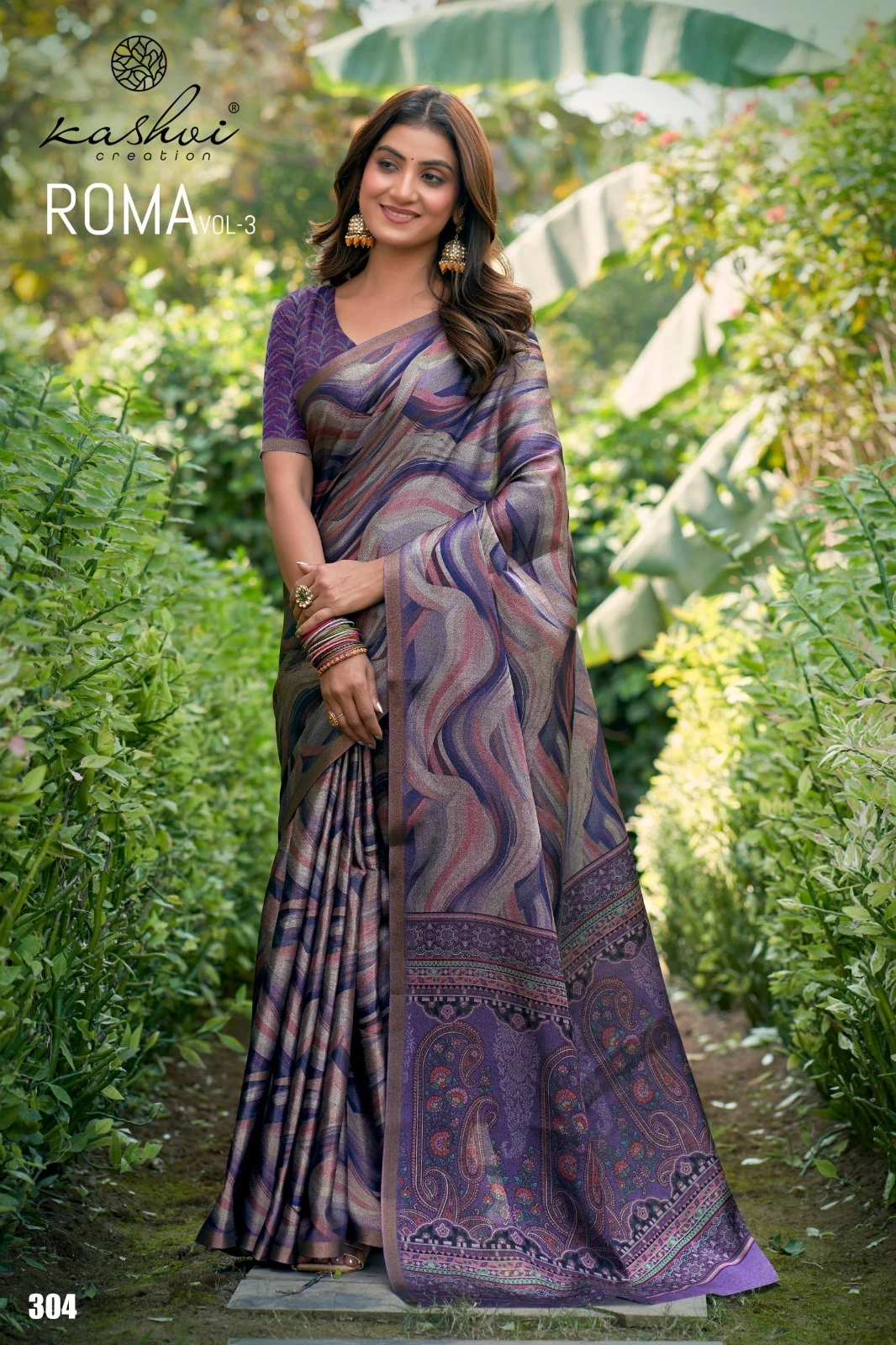 Kashvi Roma Vol 3 Silk Casual Wear Saree Collection - Image 7