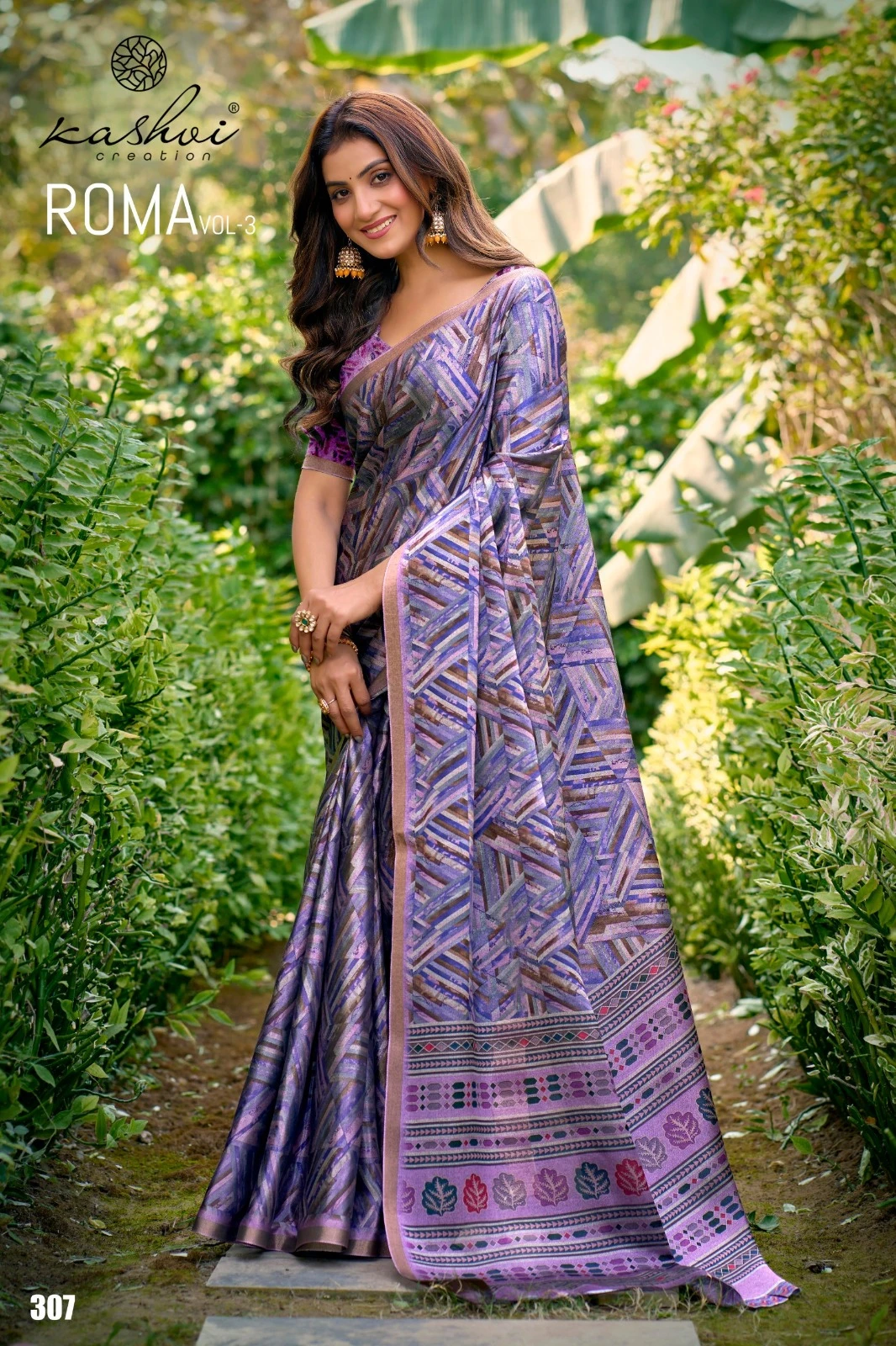 Kashvi Roma Vol 3 Silk Casual Wear Saree Collection - Image 8