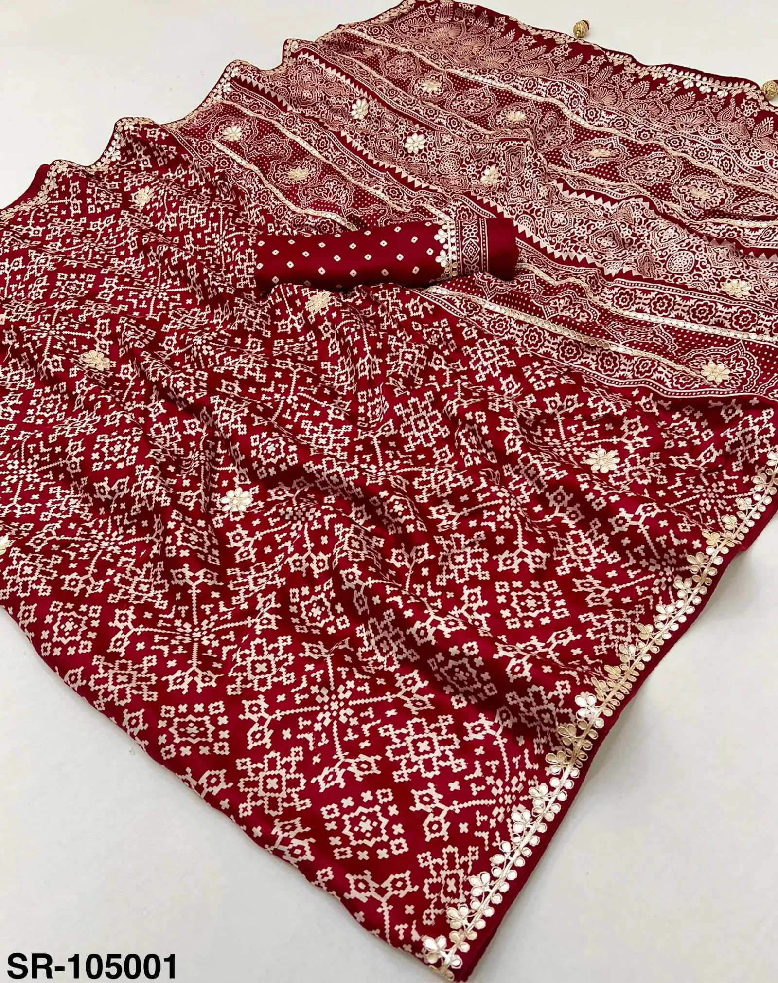 Rajyog Sitara Gotapatti Work - Image 2