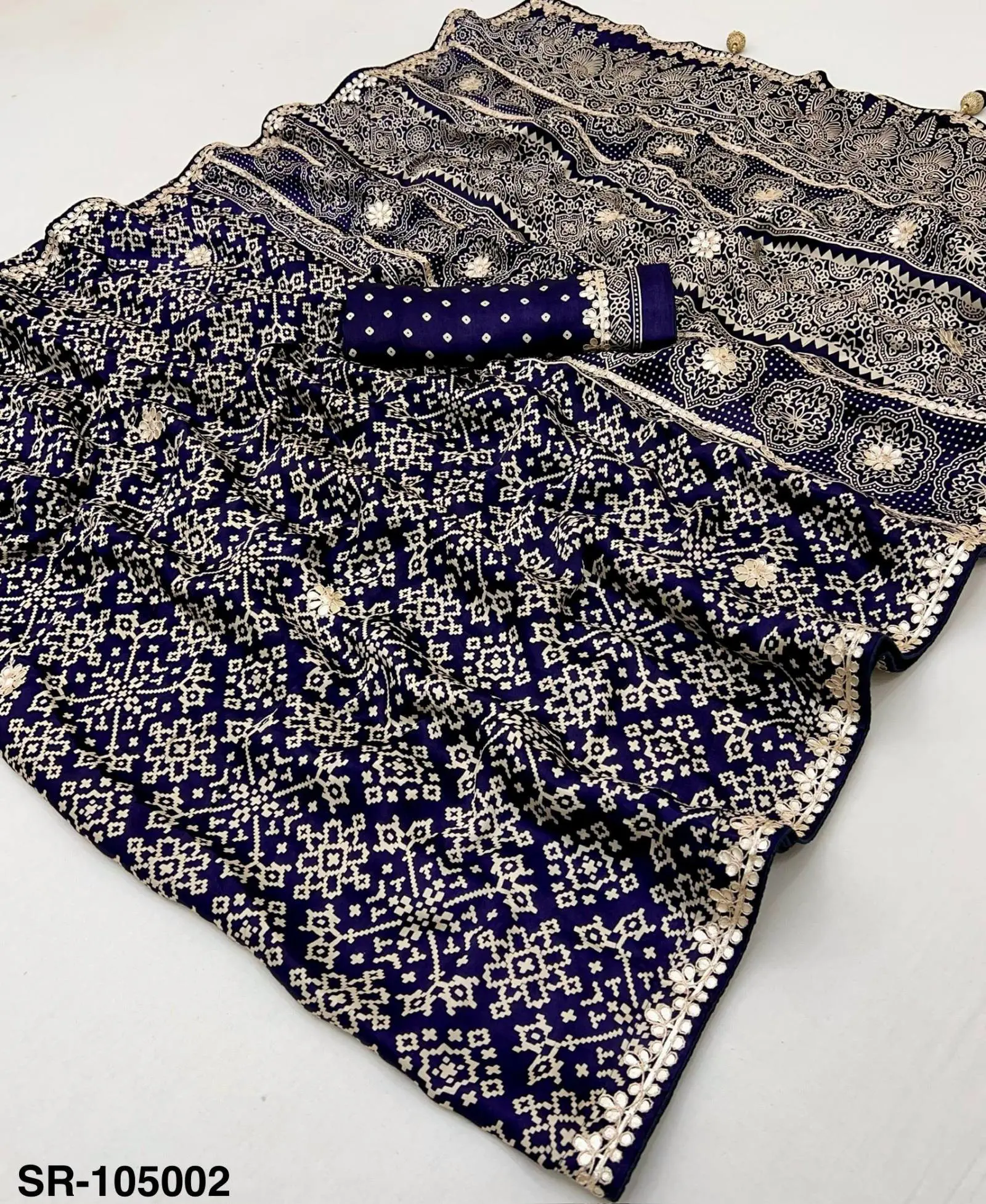 Rajyog Sitara Gotapatti Work - Image 3