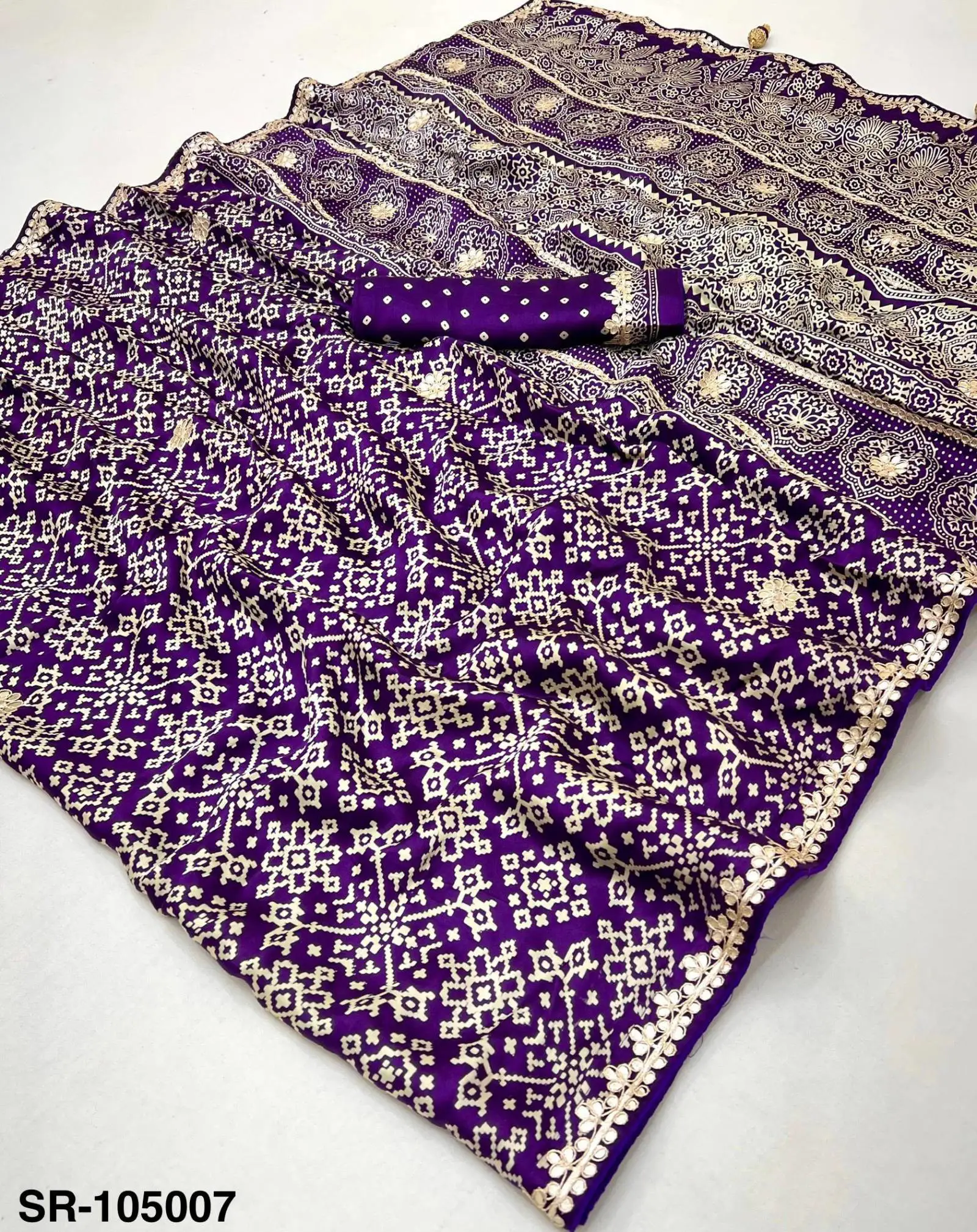 Rajyog Sitara Gotapatti Work - Image 7