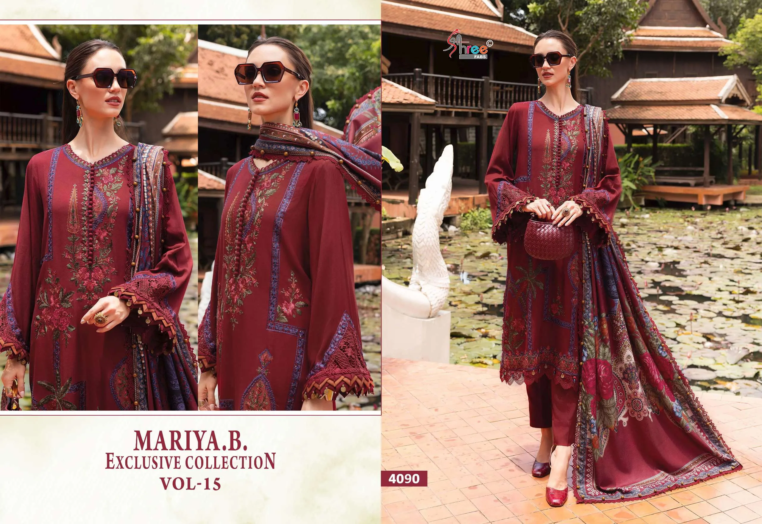 Shree Fab Maria B Exclusive Collection Vol 15 - Image 3