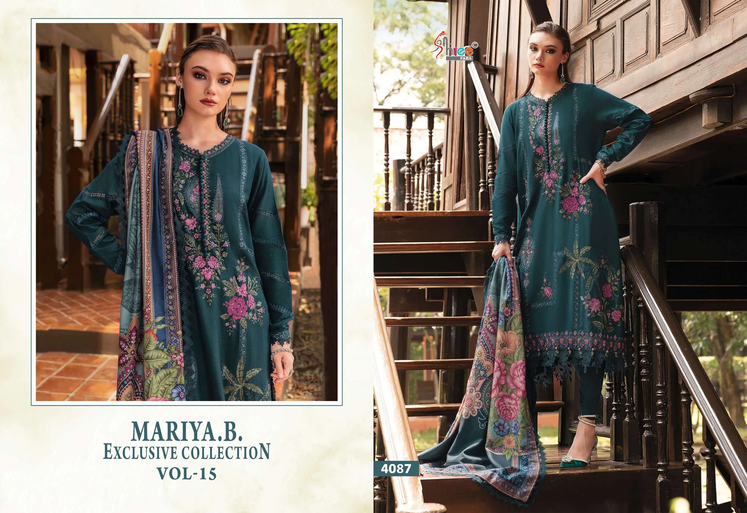 Shree Fab Maria B Exclusive Collection Vol 15 - Image 7