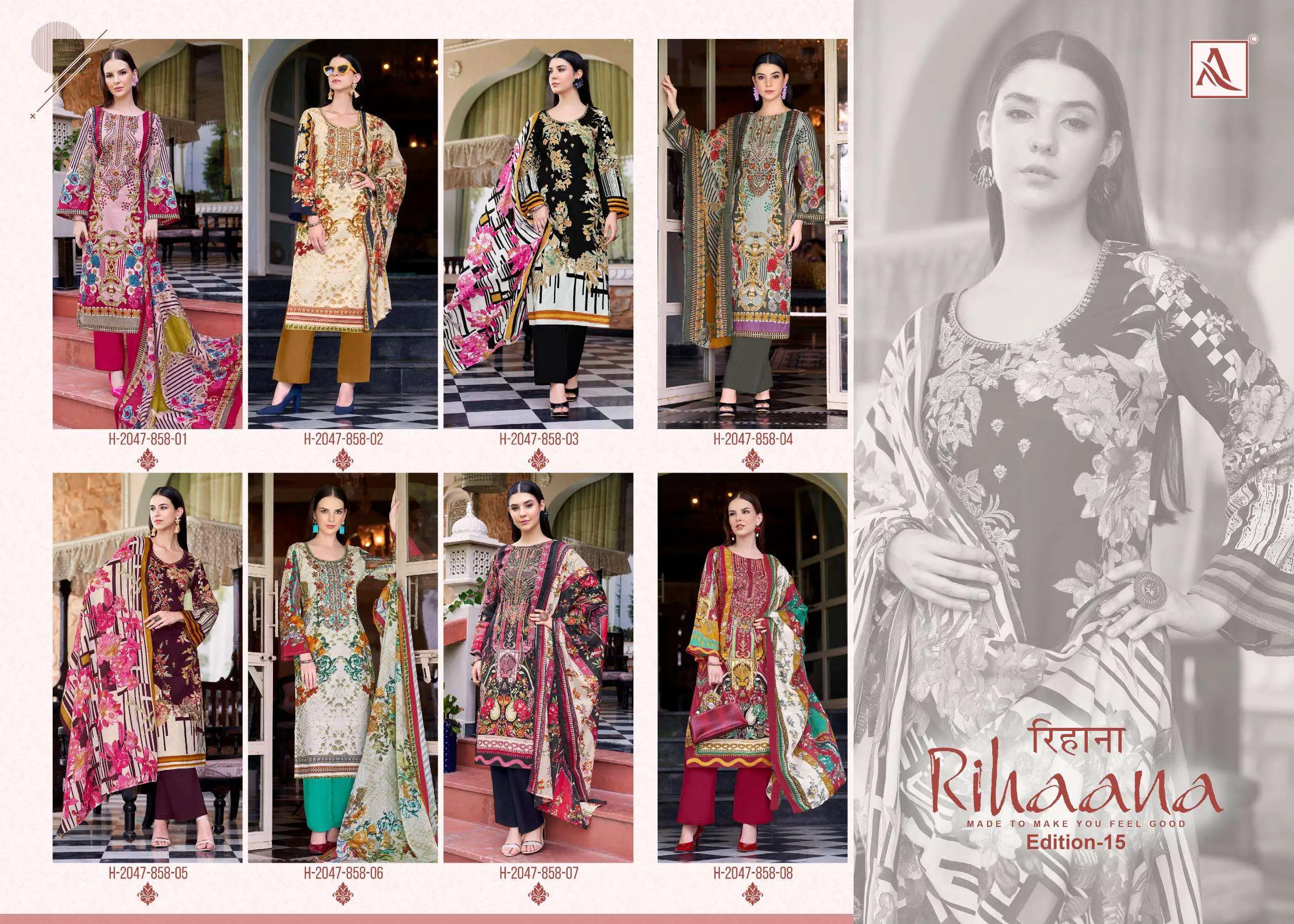 Alok Suits Rihaana Vol 15 - Image 10