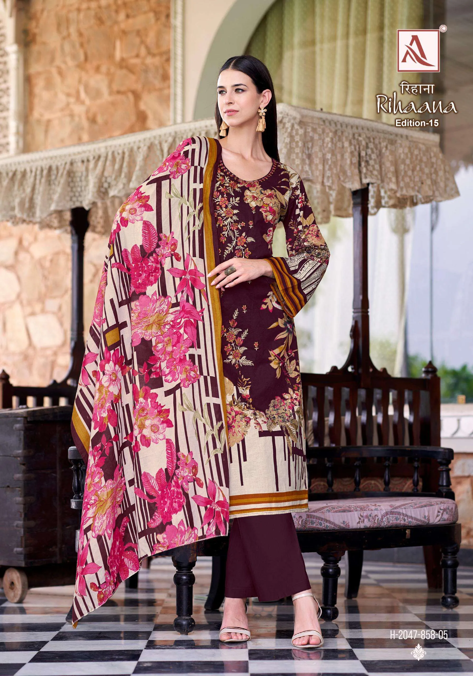 Alok Suits Rihaana Vol 15 - Image 5