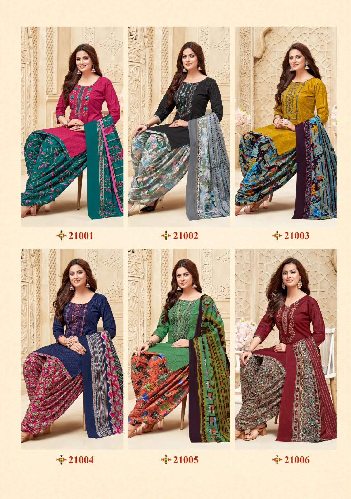 Balaji Cotton Raspberry Vol 21 - Image 19