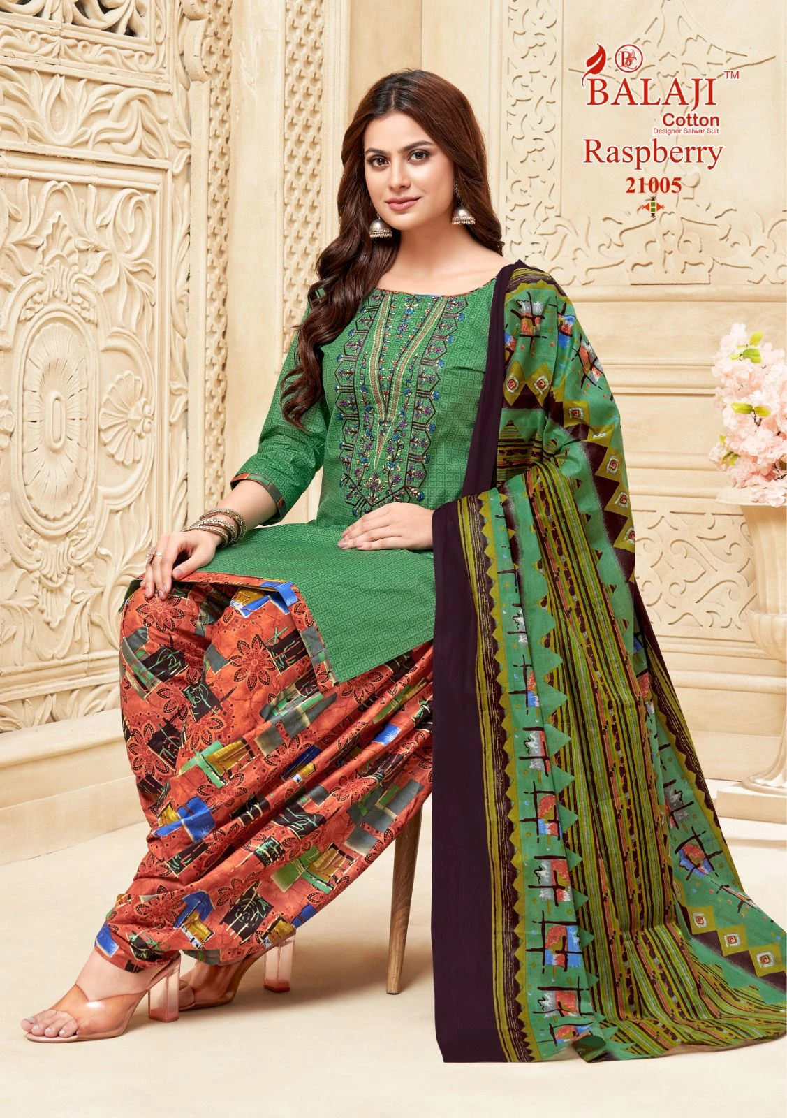 Balaji Cotton Raspberry Vol 21 - Image 3