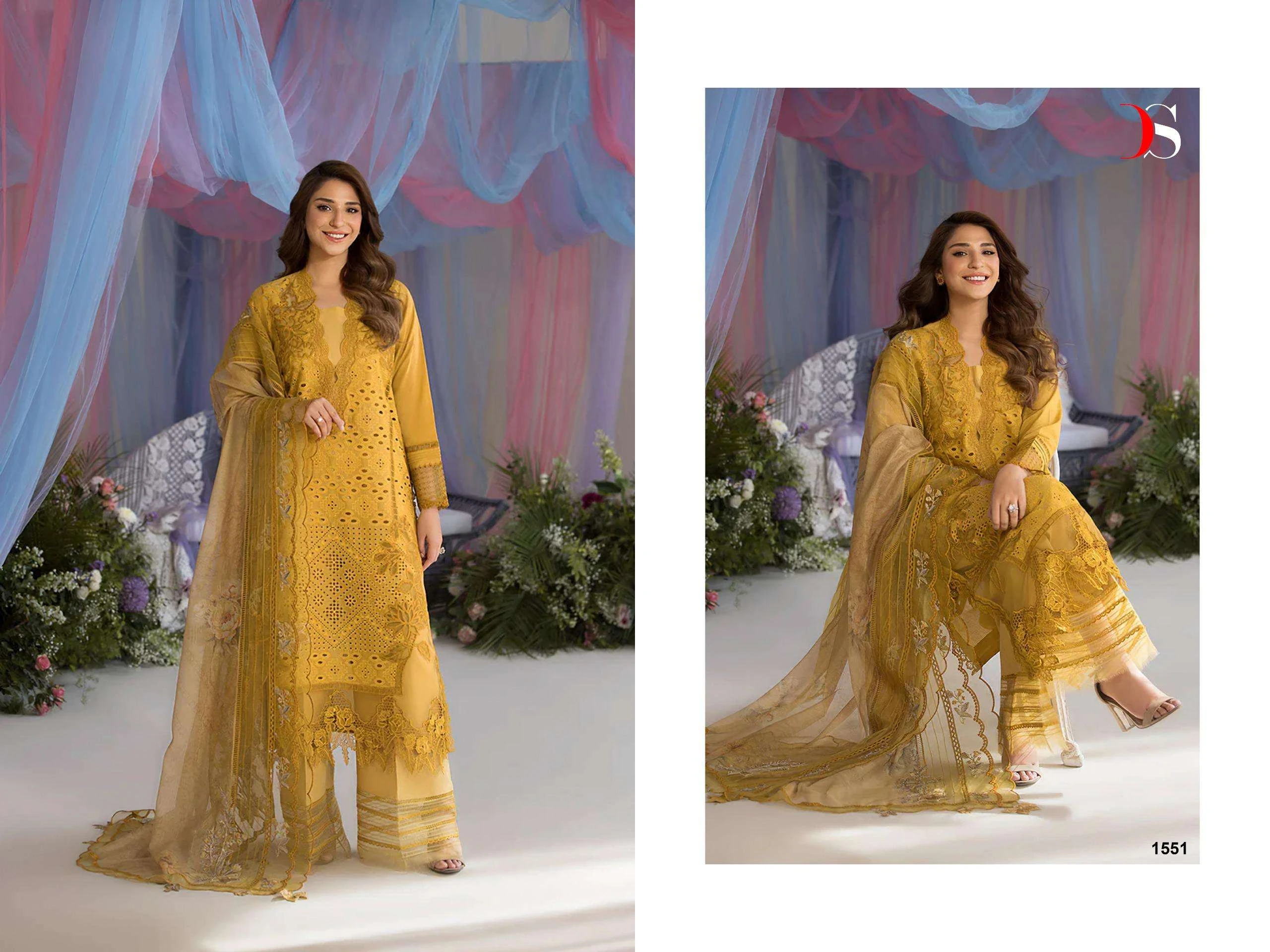 Deepsy Suits Sobia Nazir Luxury Lawn 25 Vol 4 - Image 2