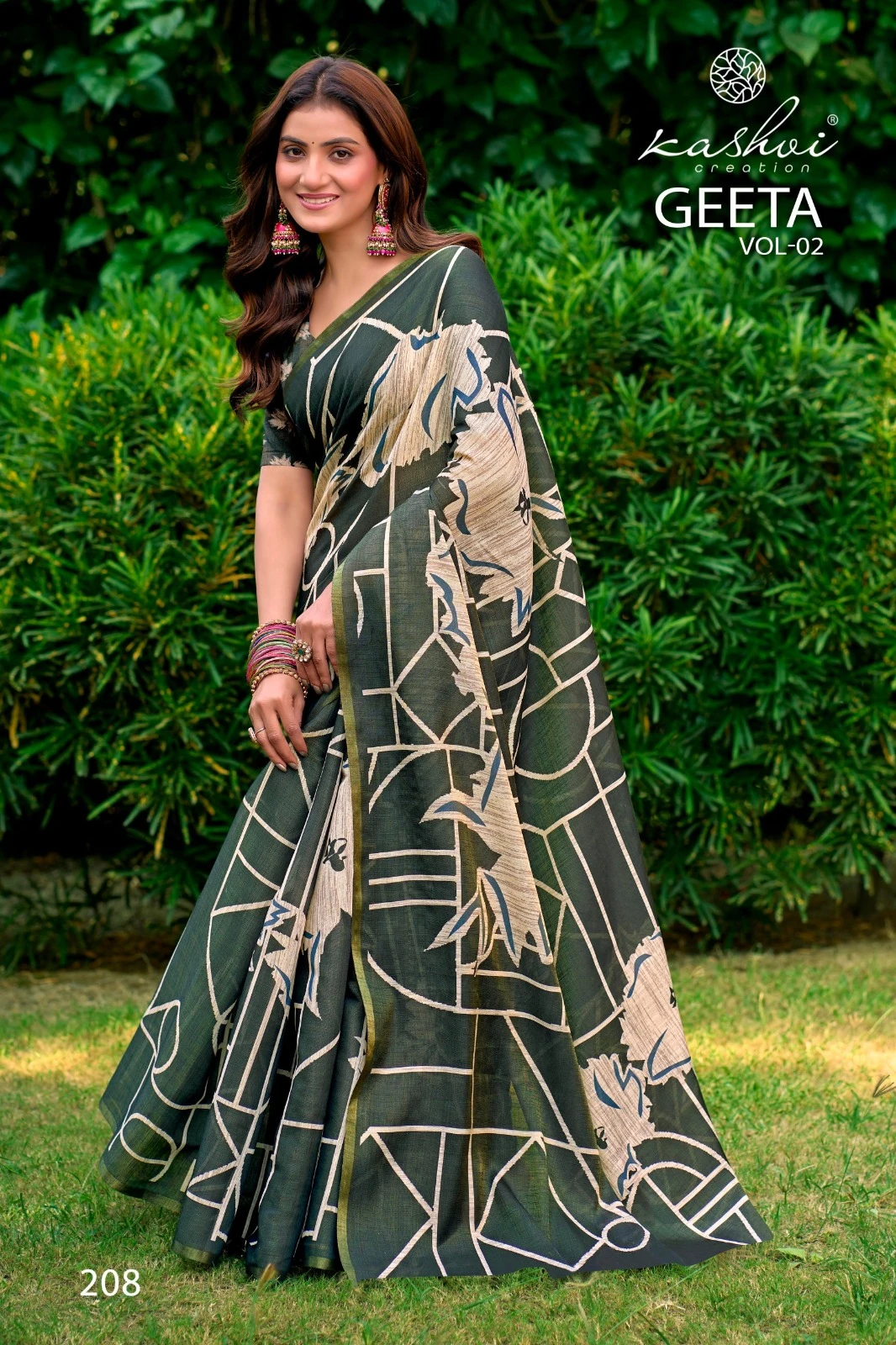 Kashvi Geeta Vol 2 Simar Silk Casual Wear Saree Collection - Image 2