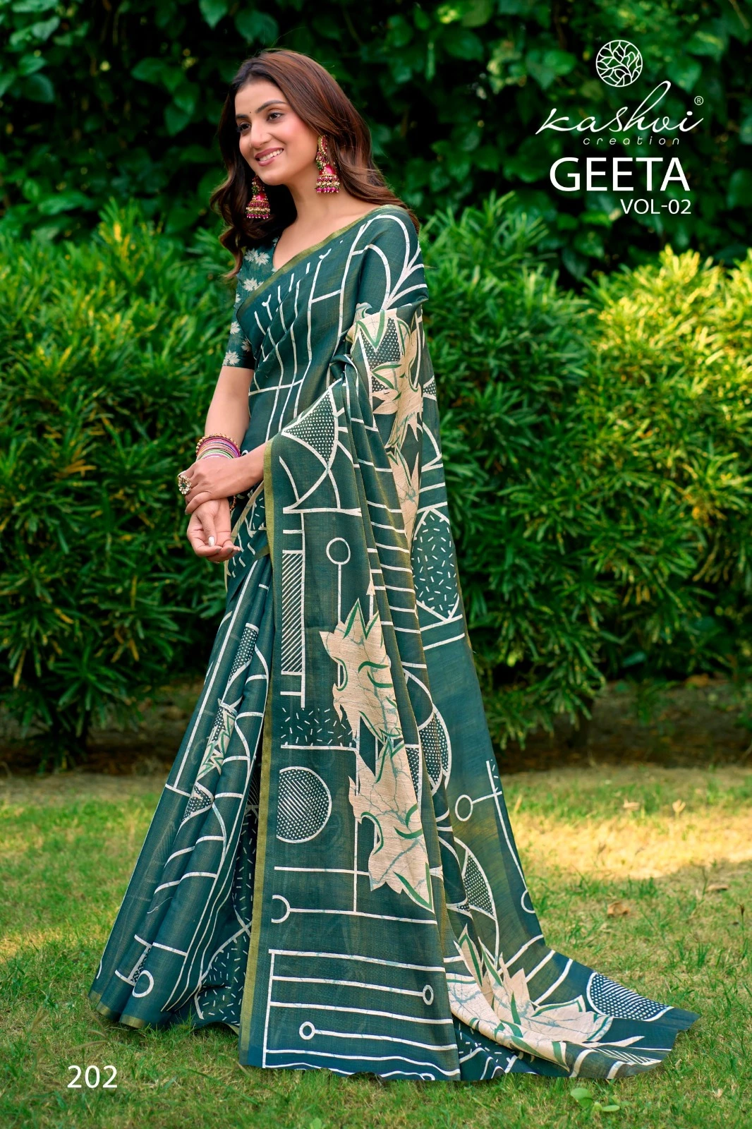 Kashvi Geeta Vol 2 Simar Silk Casual Wear Saree Collection - Image 3