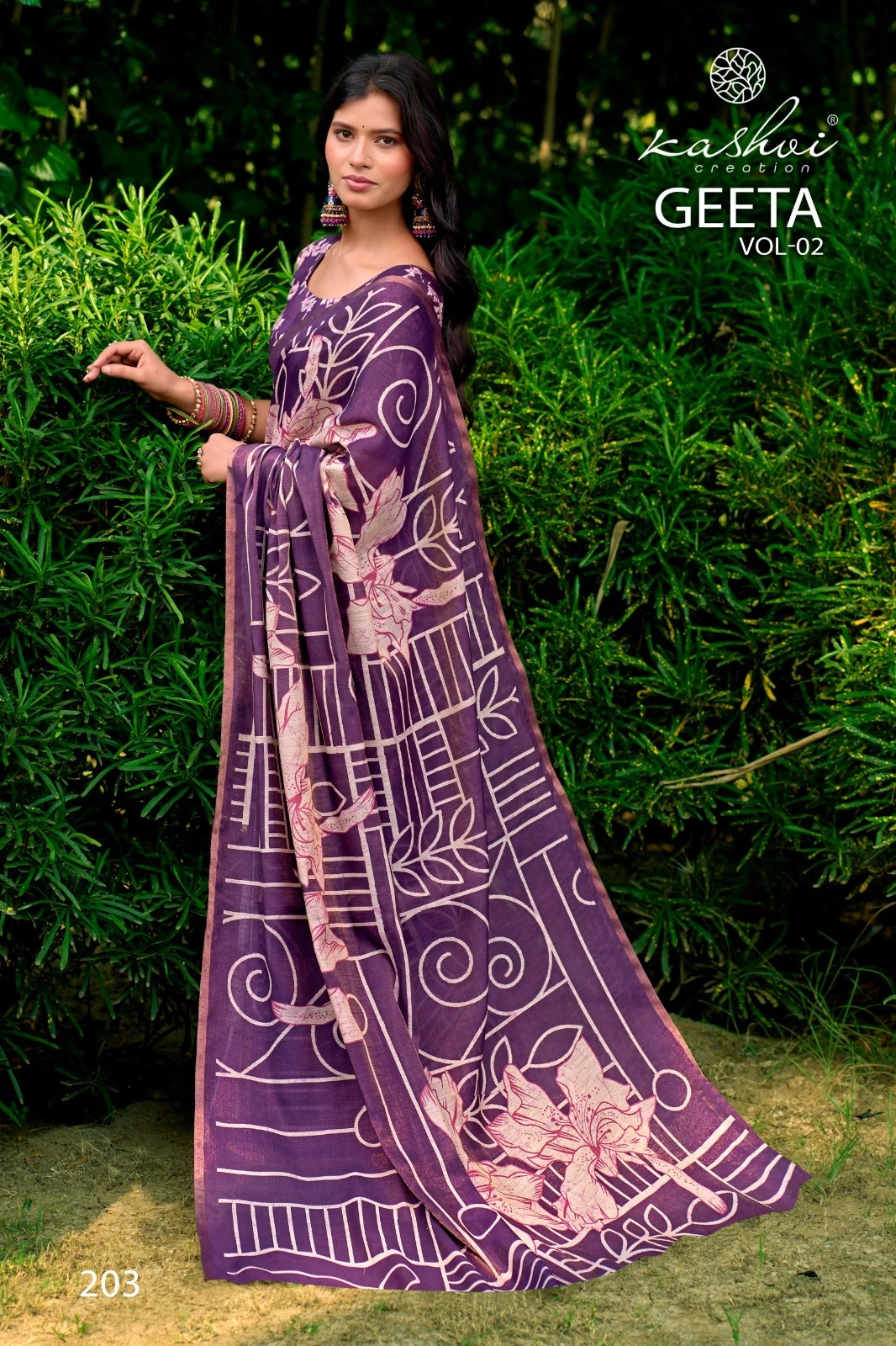 Kashvi Geeta Vol 2 Simar Silk Casual Wear Saree Collection - Image 7