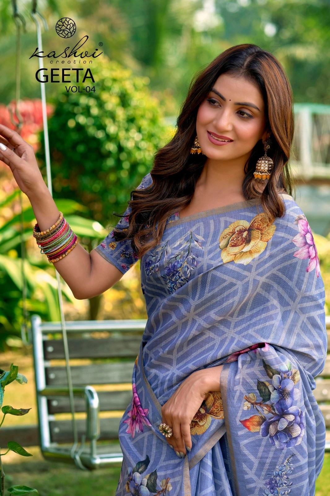 Kashvi Geeta Vol 4 Simar Silk Casual Wear Saree Collection