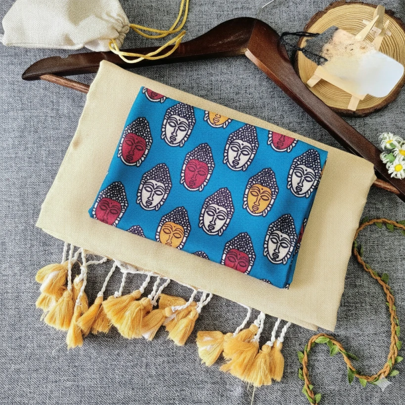 Sccf Boom J Khadi Cotton Printed Fancy Saree Collection