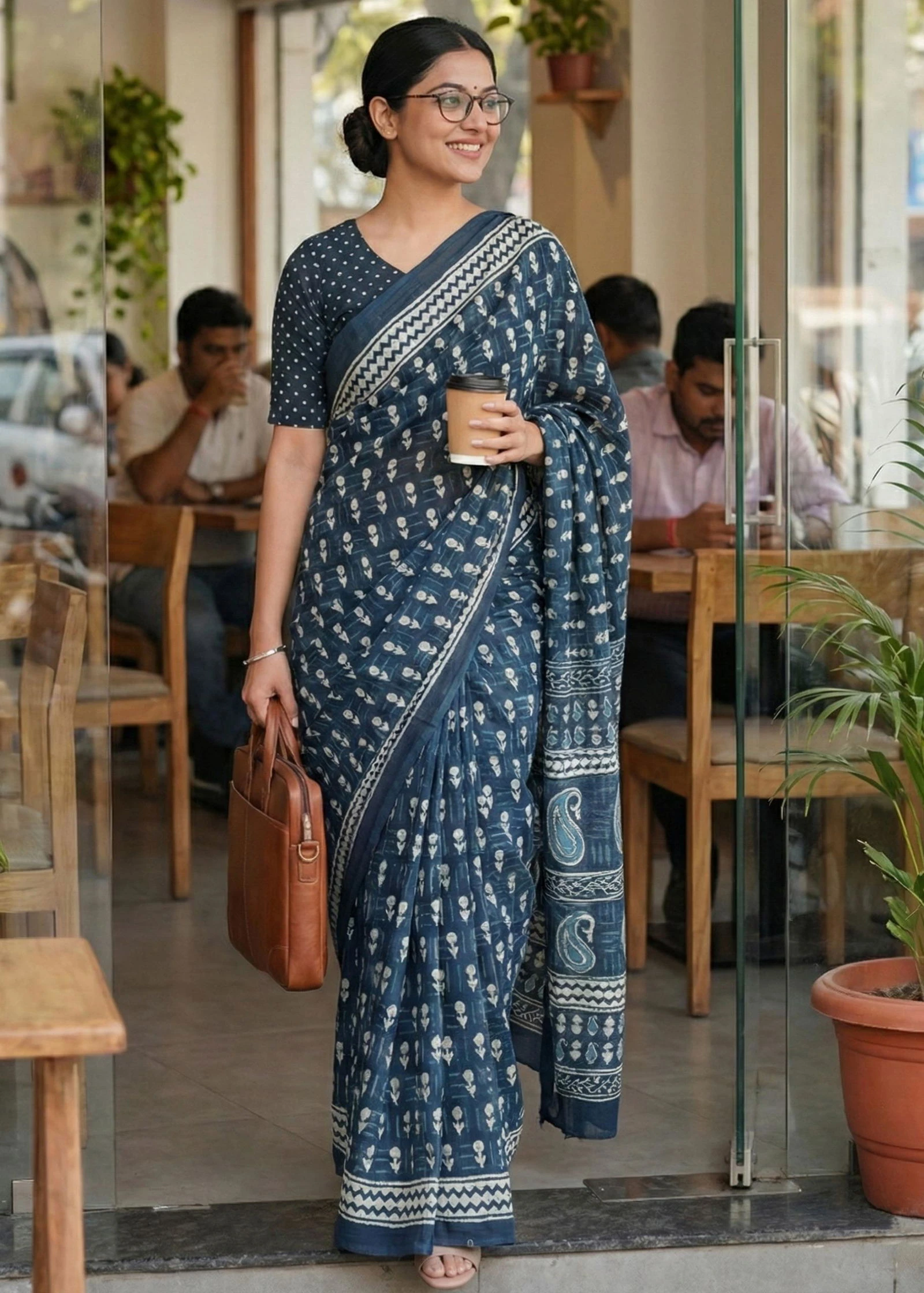 Scdf Office Time a Fancy Cotton Printed Office Wear Collection - Image 2