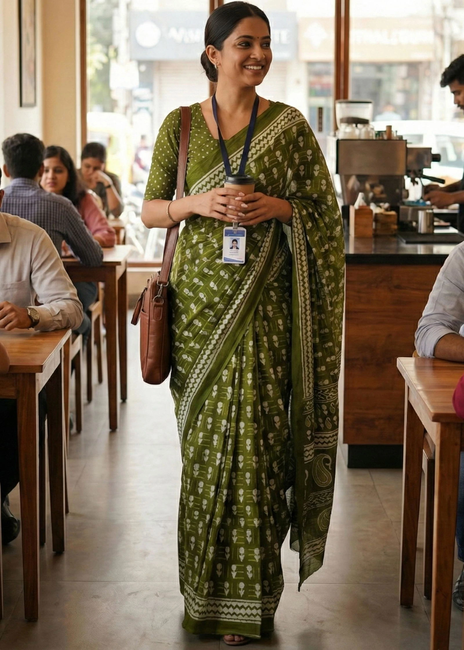 Scdf Office Time a Fancy Cotton Printed Office Wear Collection - Image 3