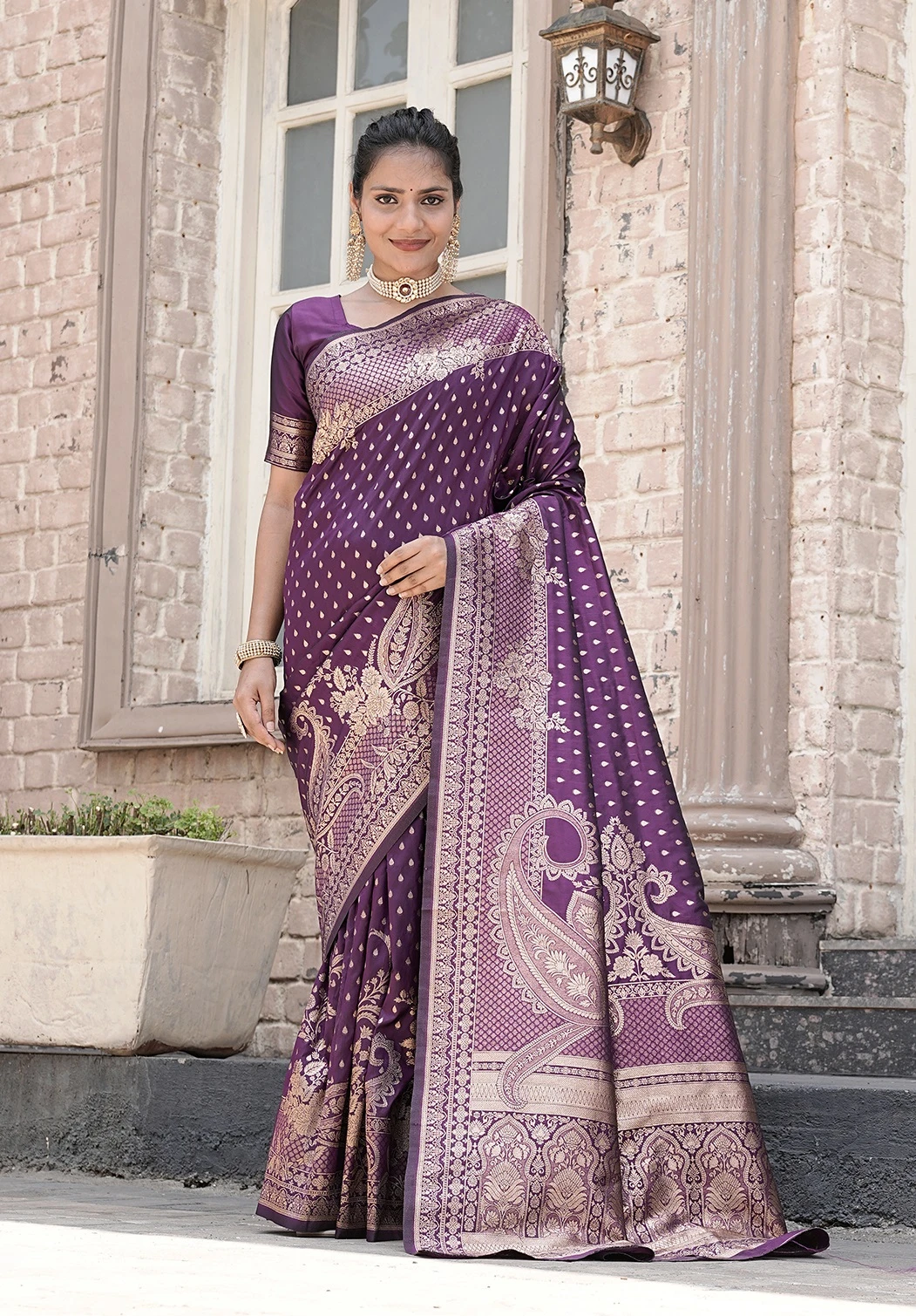 Sd Banarasi Silk Vol 10 Silk Fancy Saree Collection - Image 2