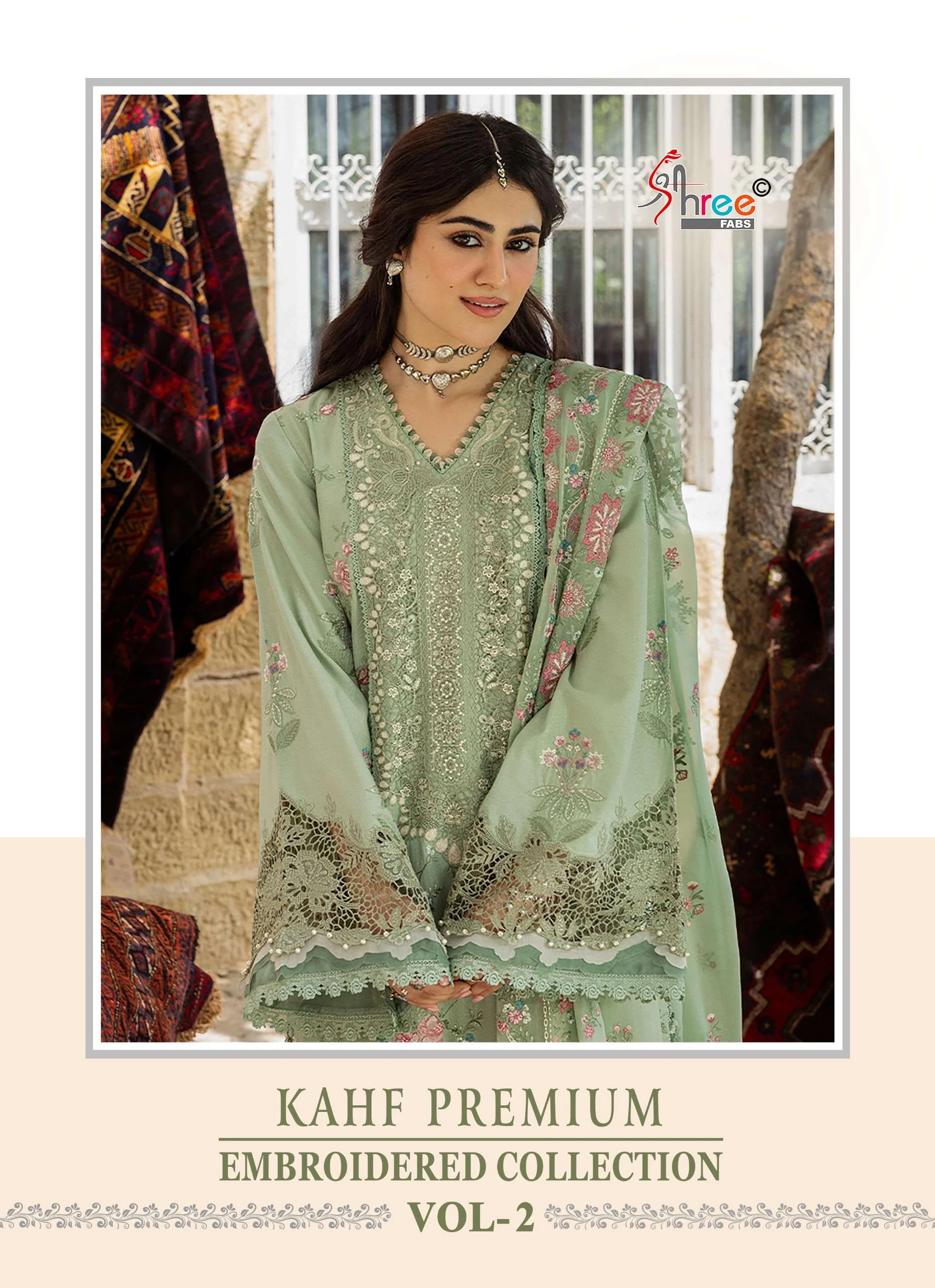Shree Fab Kahf Premium Embroidered Collection Vol 2