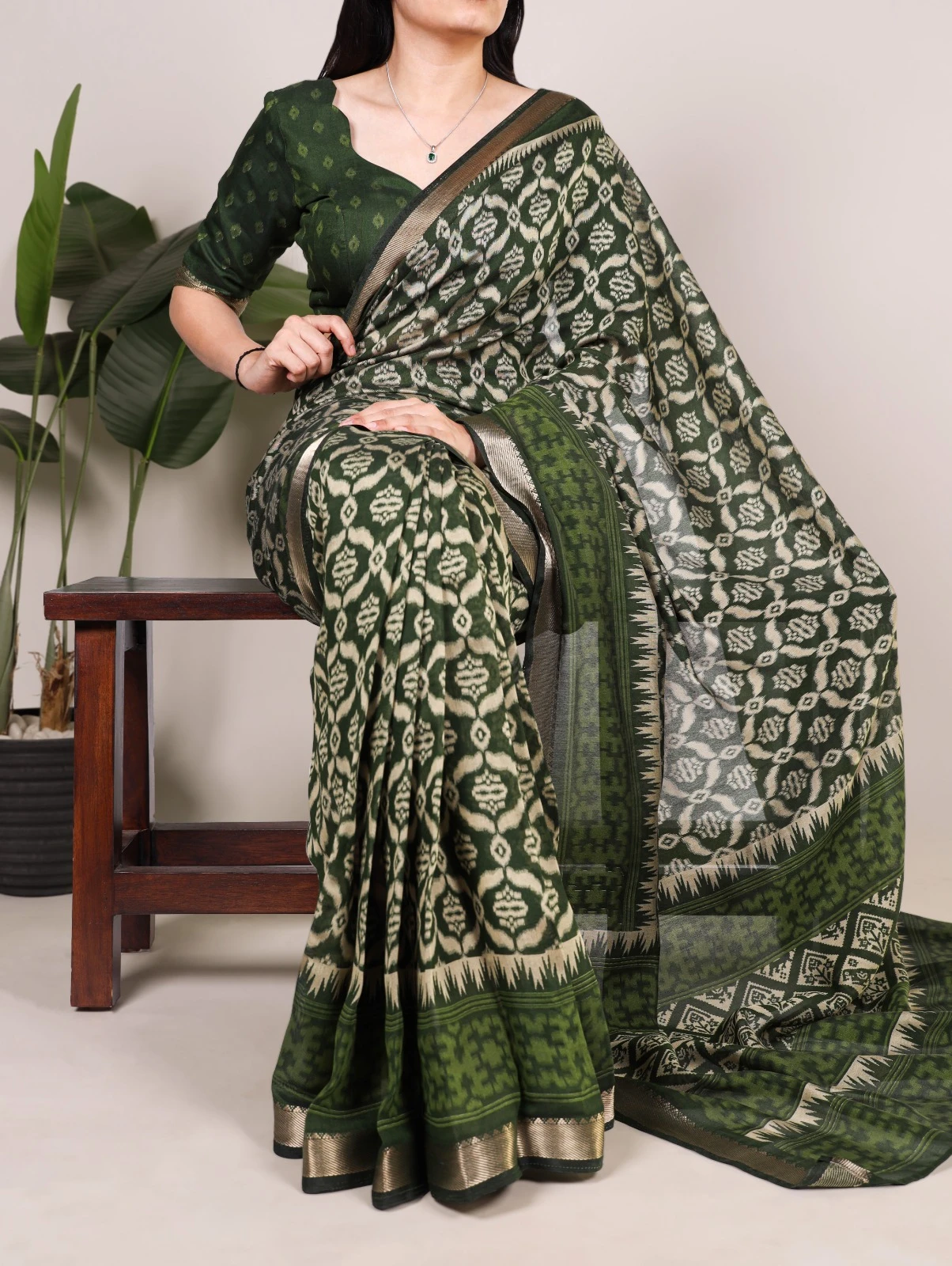 Taraa L 7020 Viscose Chanderi Zari Border Daily Wear Saree Collection