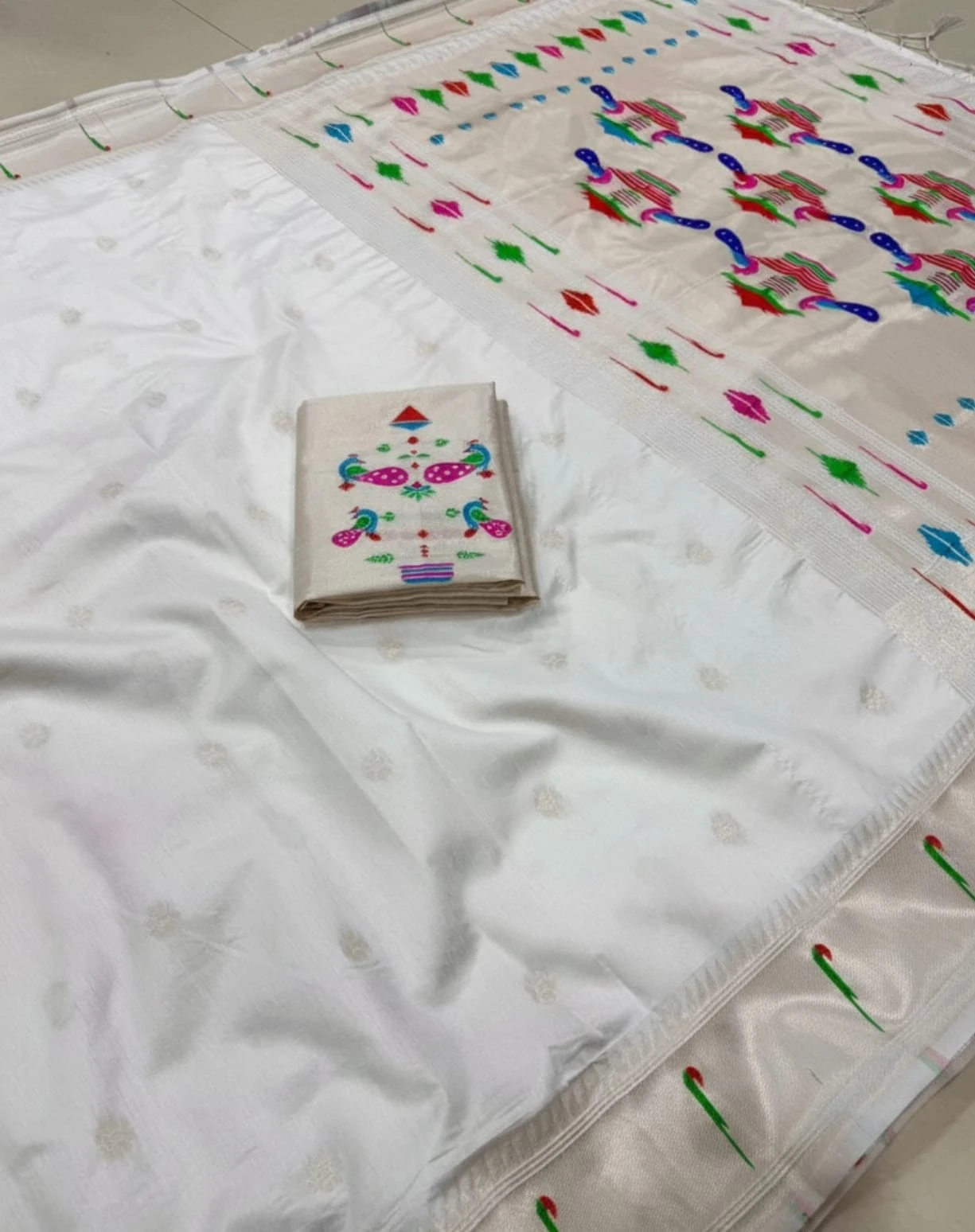 Vt 6084 T Khadi Row Silk Zari Weaving Saree Collection - Image 12