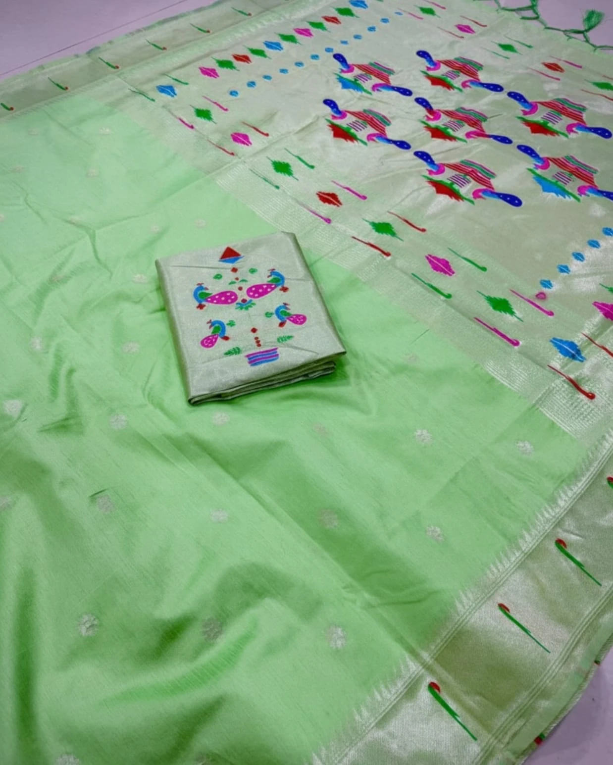 Vt 6084 T Khadi Row Silk Zari Weaving Saree Collection - Image 5