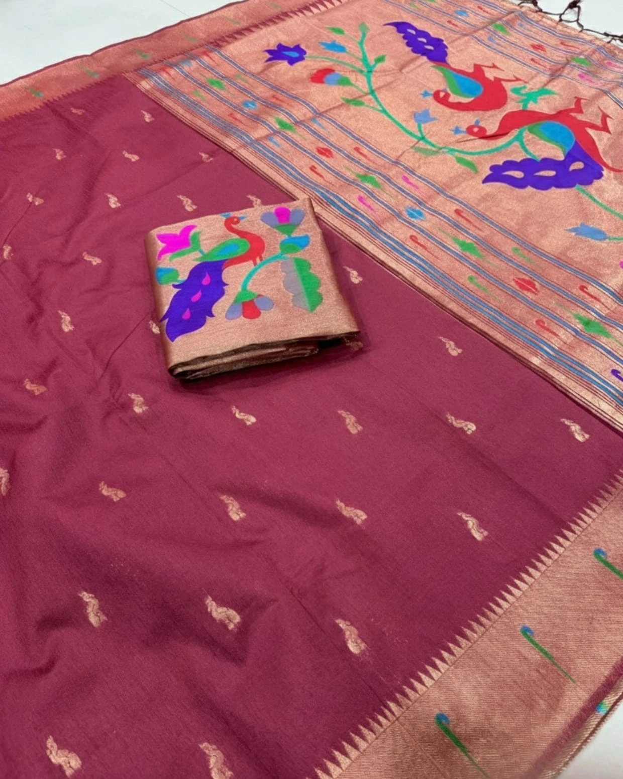 Vt 6085 T Khadi Raw Silk Zari Weaving Saree Collection - Image 10