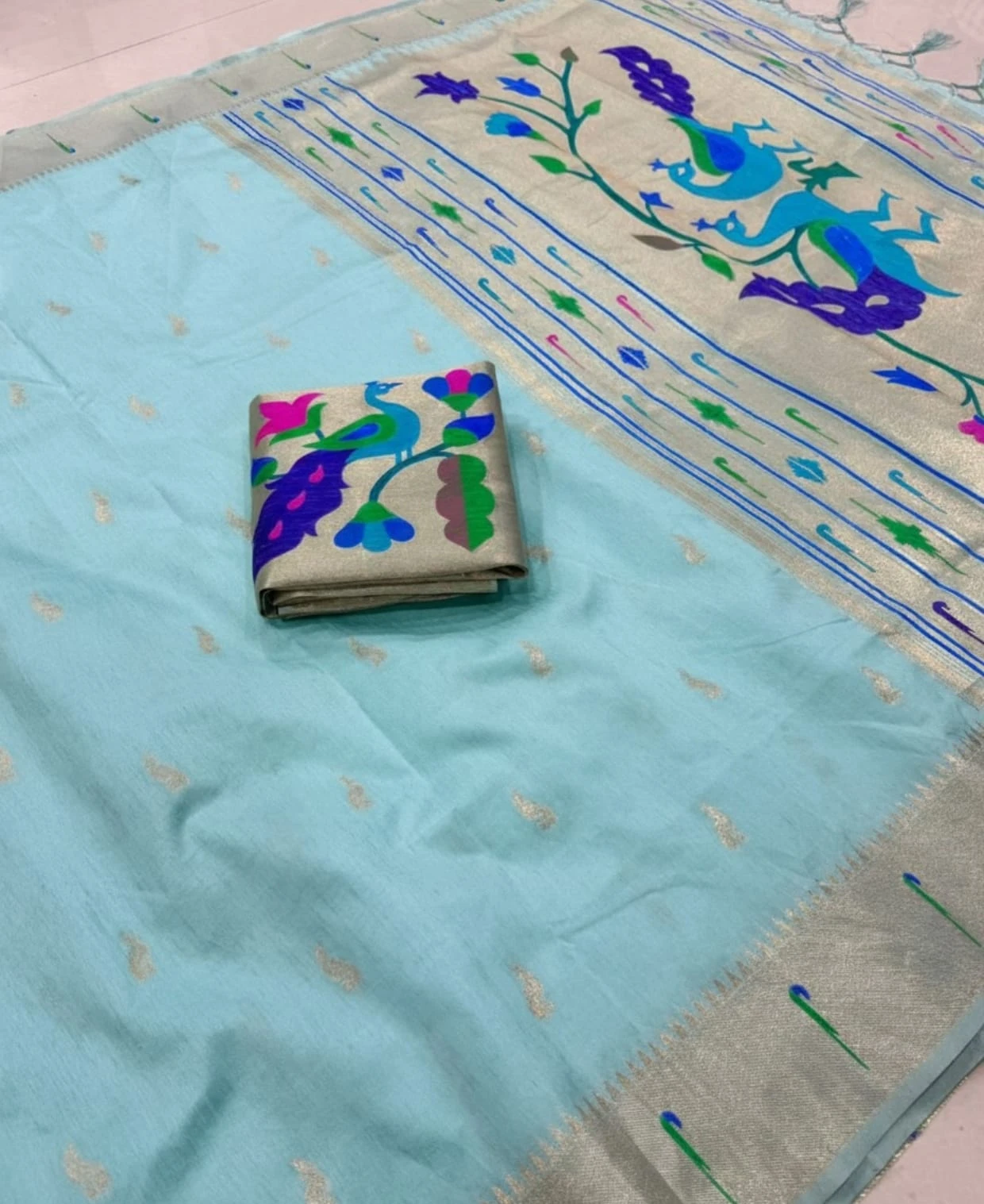 Vt 6085 T Khadi Raw Silk Zari Weaving Saree Collection - Image 12