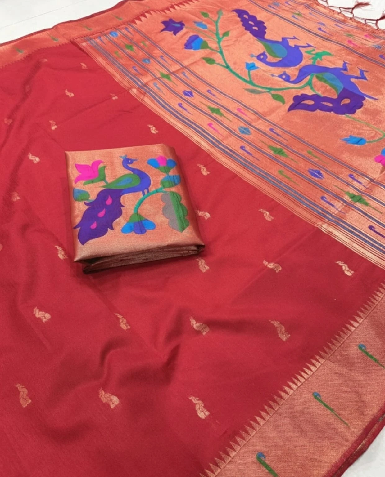 Vt 6085 T Khadi Raw Silk Zari Weaving Saree Collection - Image 17