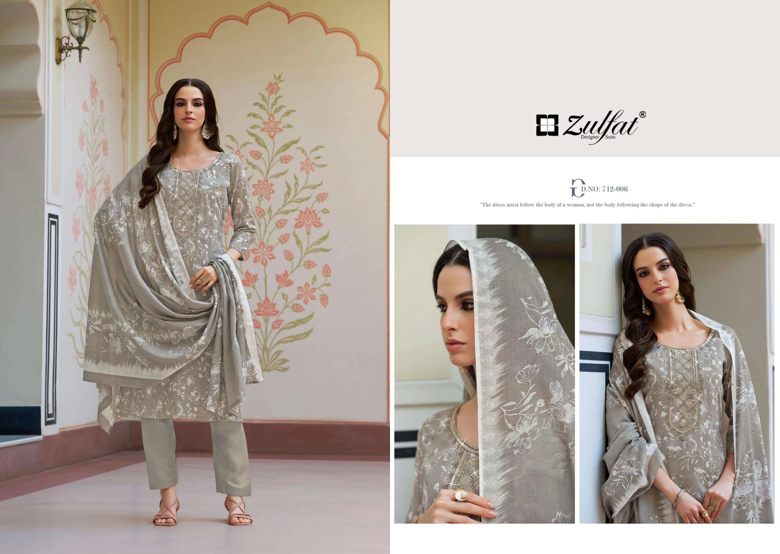Zulfat Designer Suits Husna - Image 7