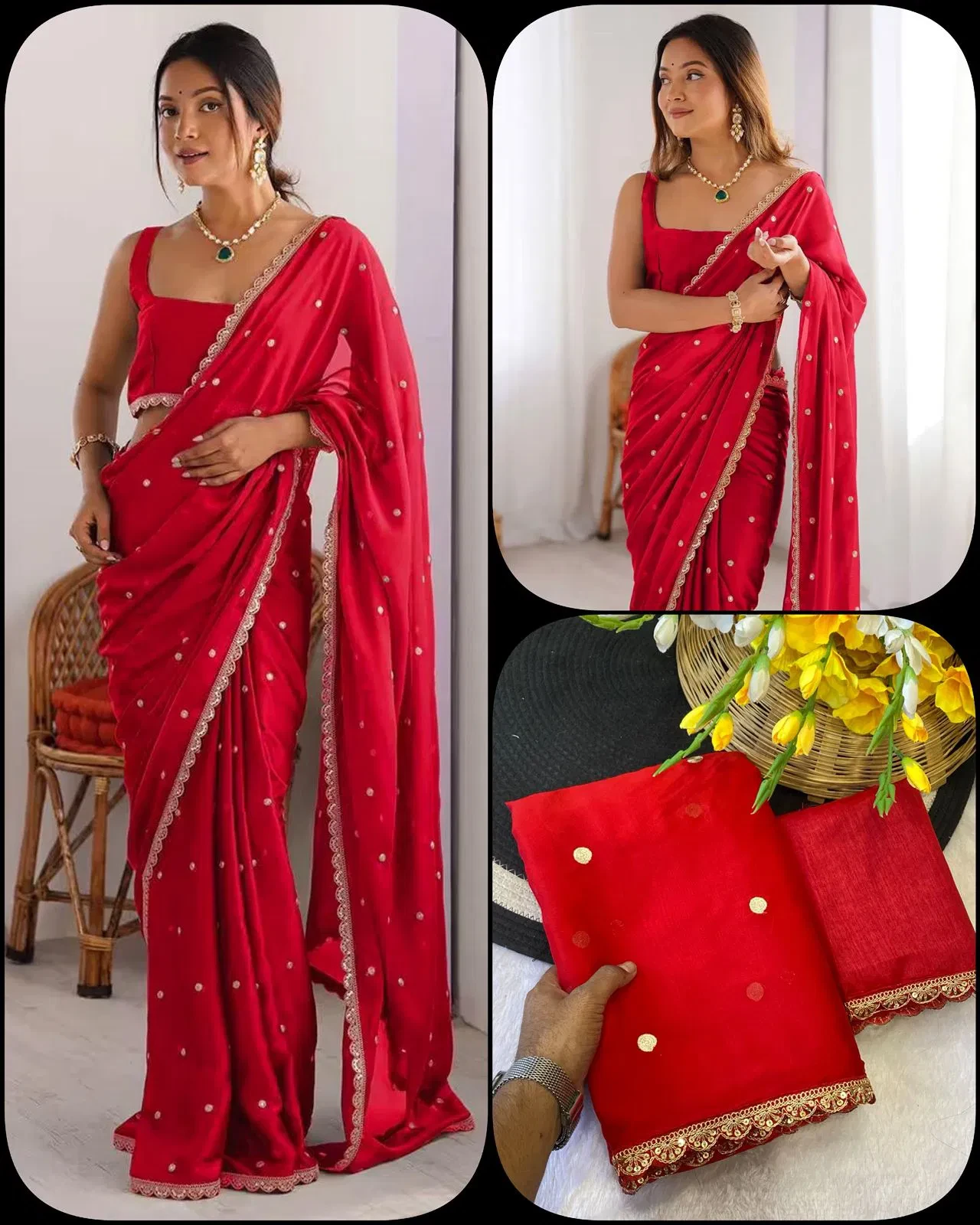 Aab Ranglila Rangoli Silk with Embroidered Fancy Saree Collection