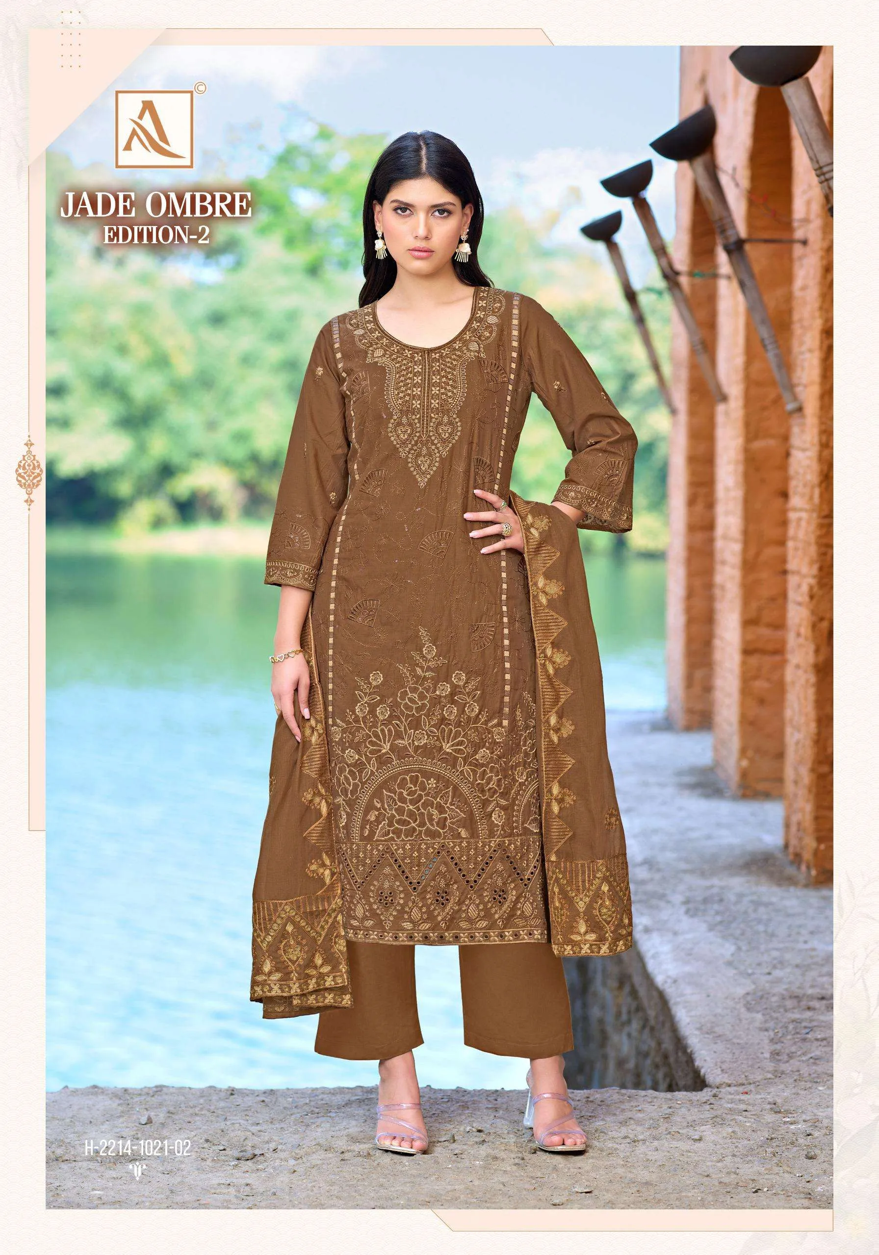 Alok Suits Jade Ombre Vol 2 - Image 2
