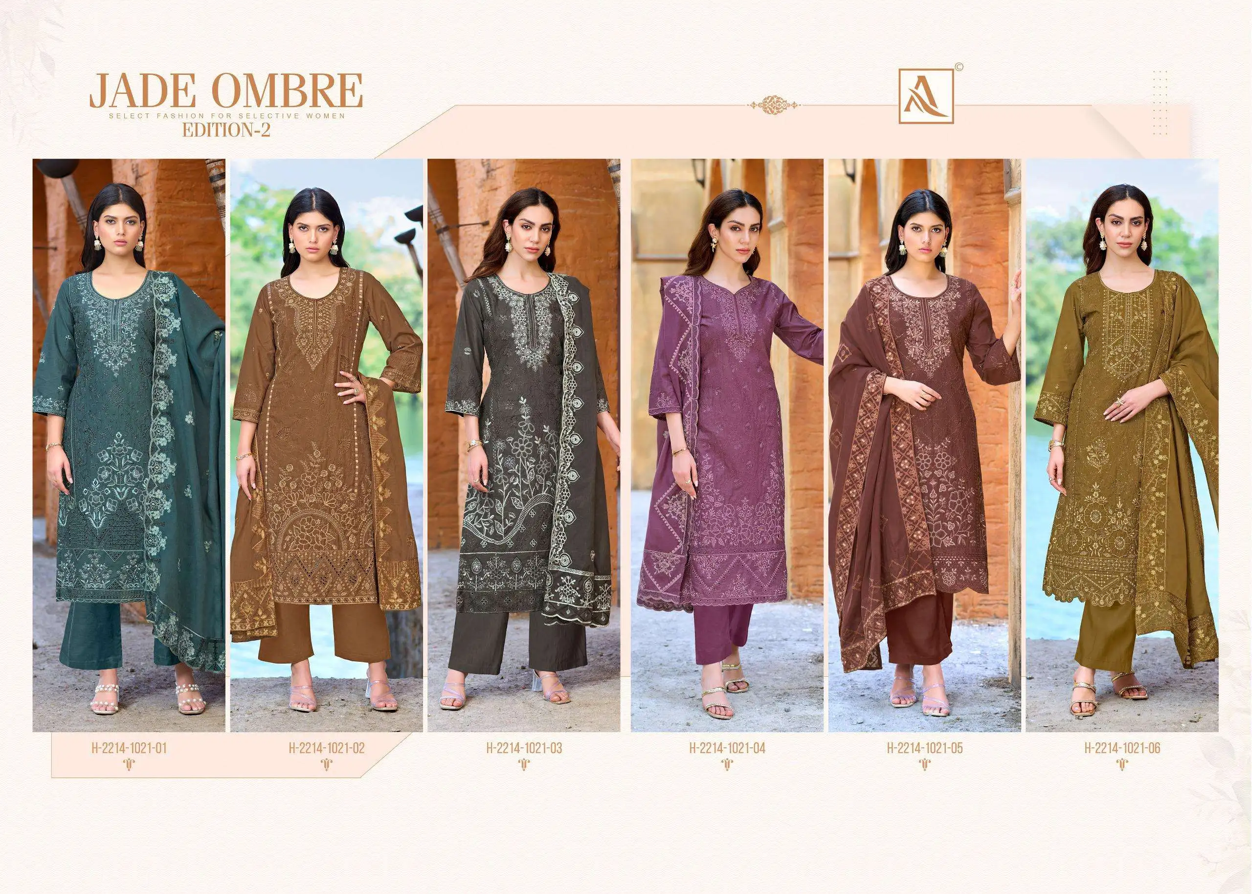 Alok Suits Jade Ombre Vol 2 - Image 7