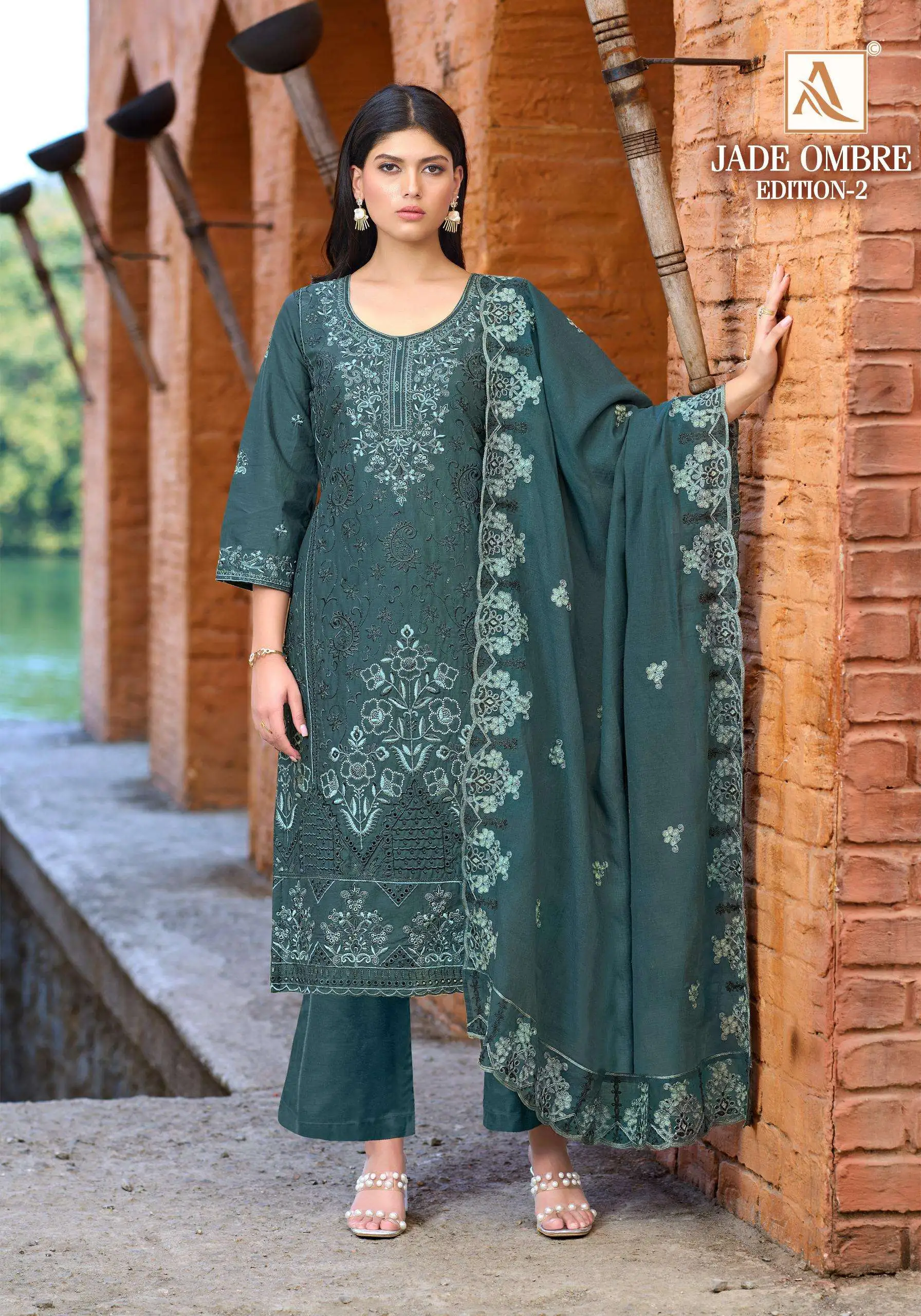 Alok Suits Jade Ombre Vol 2 - Image 8
