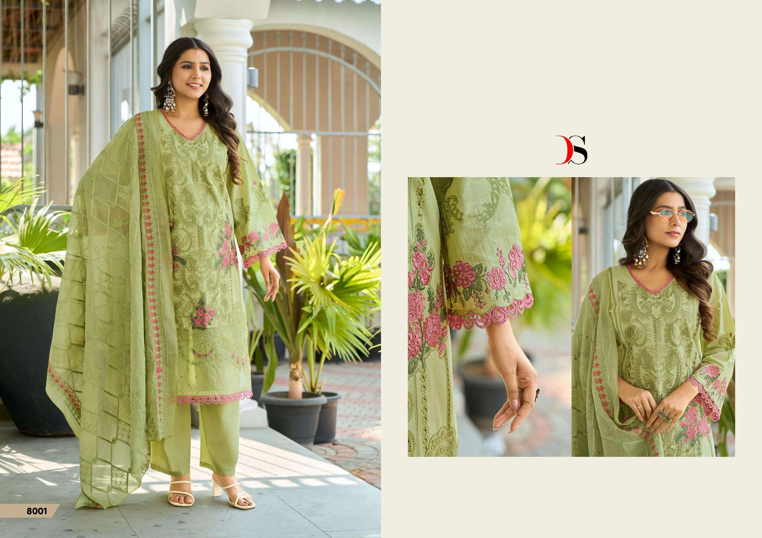 Deepsy Suits Elaf Luxury Lawn Collection Vol 8 - Image 4