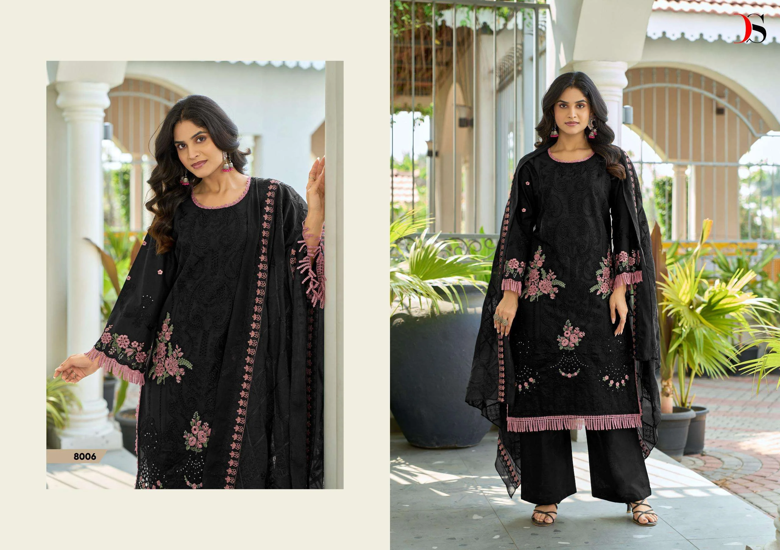 Deepsy Suits Elaf Luxury Lawn Collection Vol 8 - Image 6