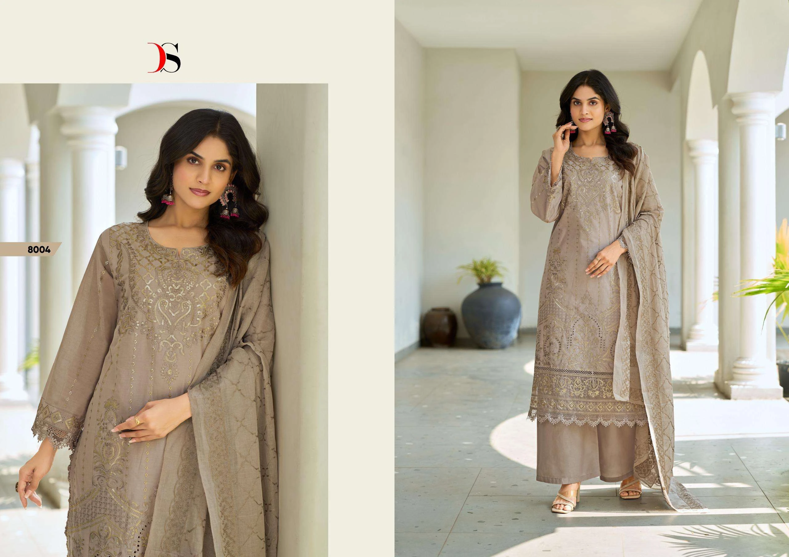 Deepsy Suits Elaf Luxury Lawn Collection Vol 8 - Image 7