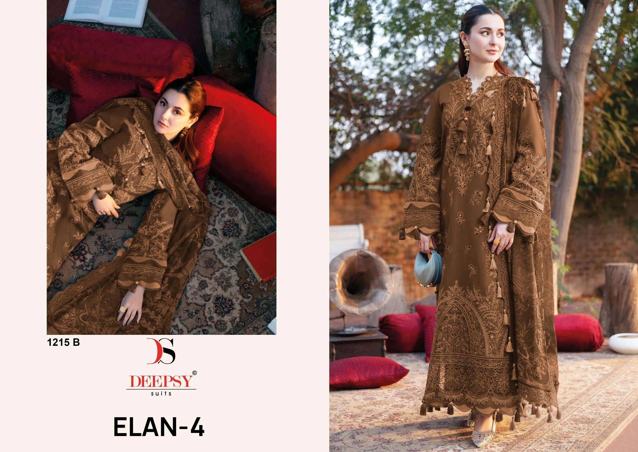 Deepsy Suits Elan Lawn 25 Vol 4 Hit Design 1215 - Image 5