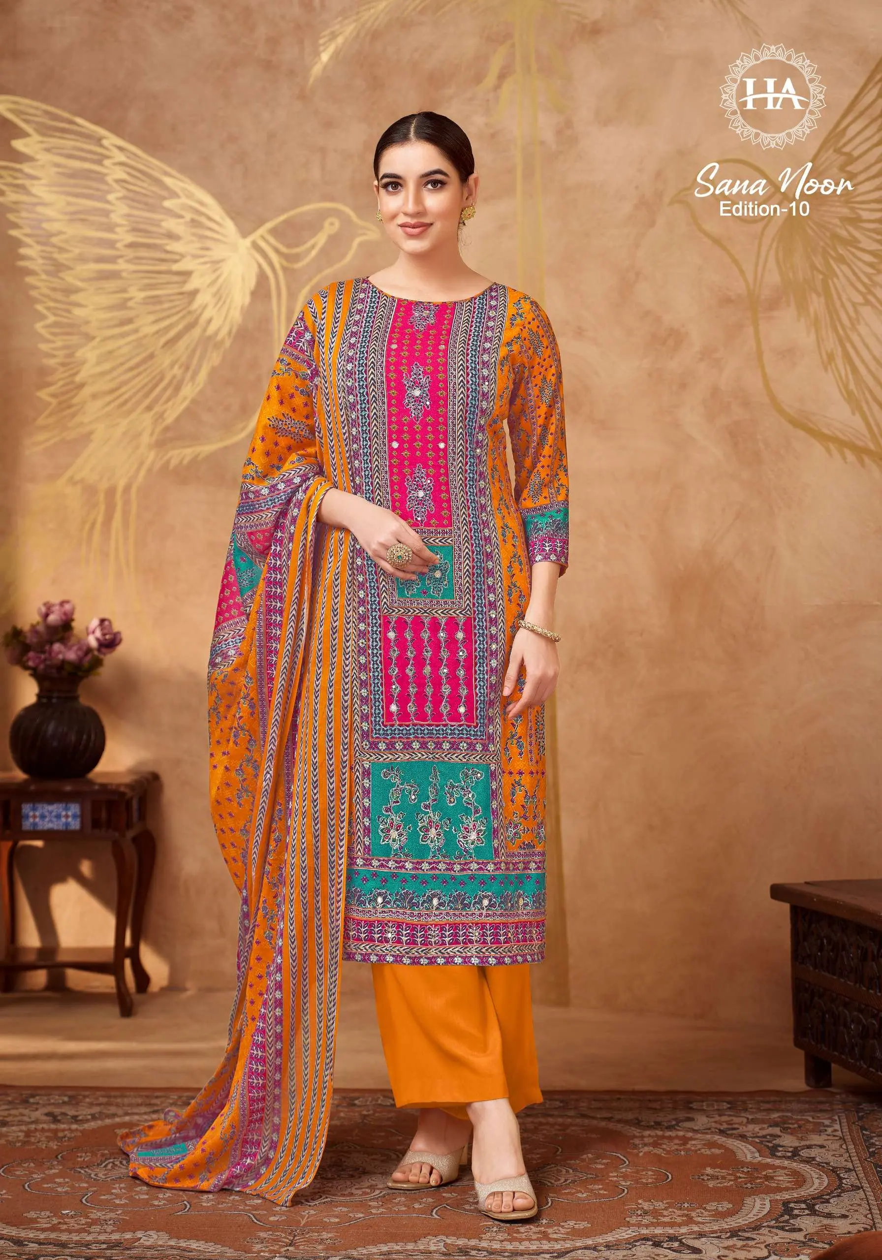 Harshit Fashion Hub Sana Noor Edition 10 - Image 4