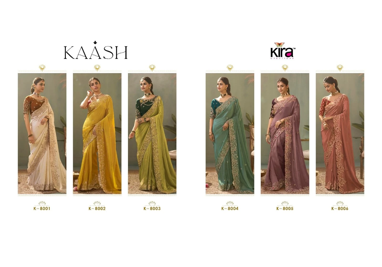 Kira Kaash Upada Silk Embroidered Fancy Designer Saree Collection - Image 10