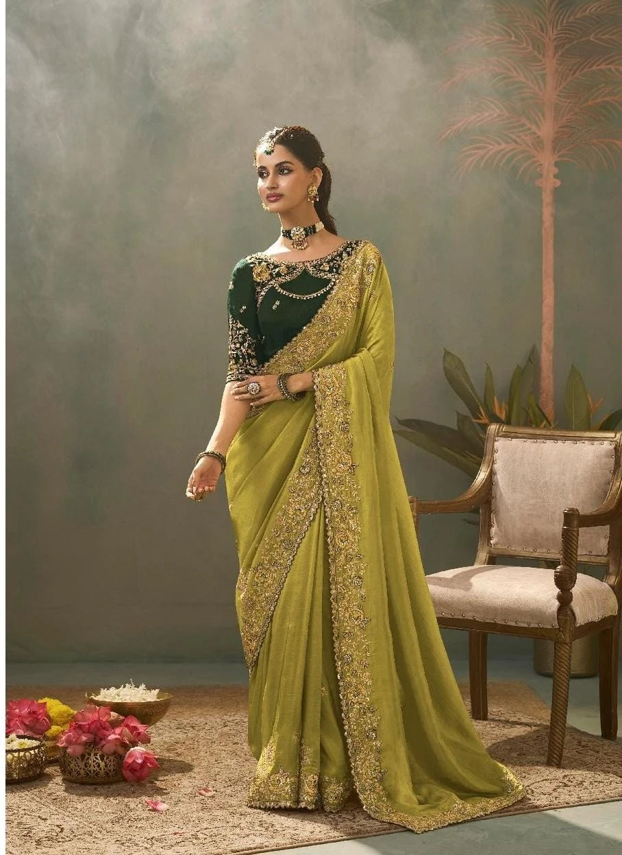 Kira Kaash Upada Silk Embroidered Fancy Designer Saree Collection - Image 14