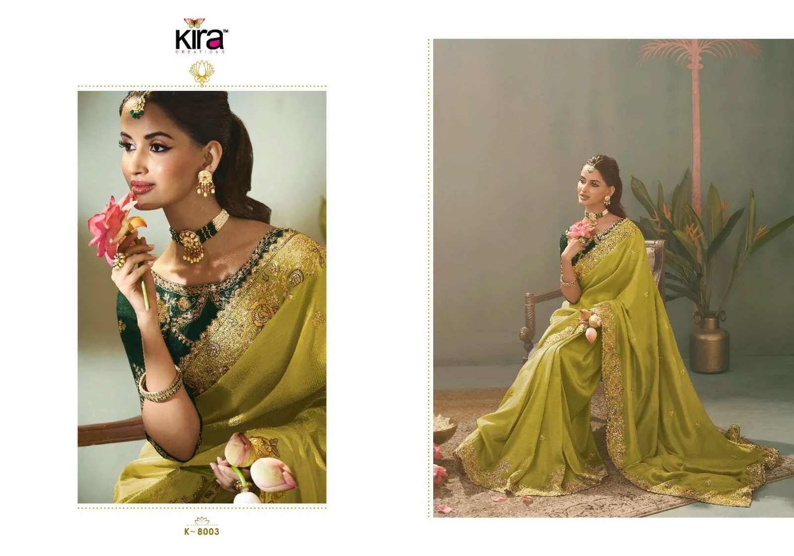 Kira Kaash Upada Silk Embroidered Fancy Designer Saree Collection - Image 15