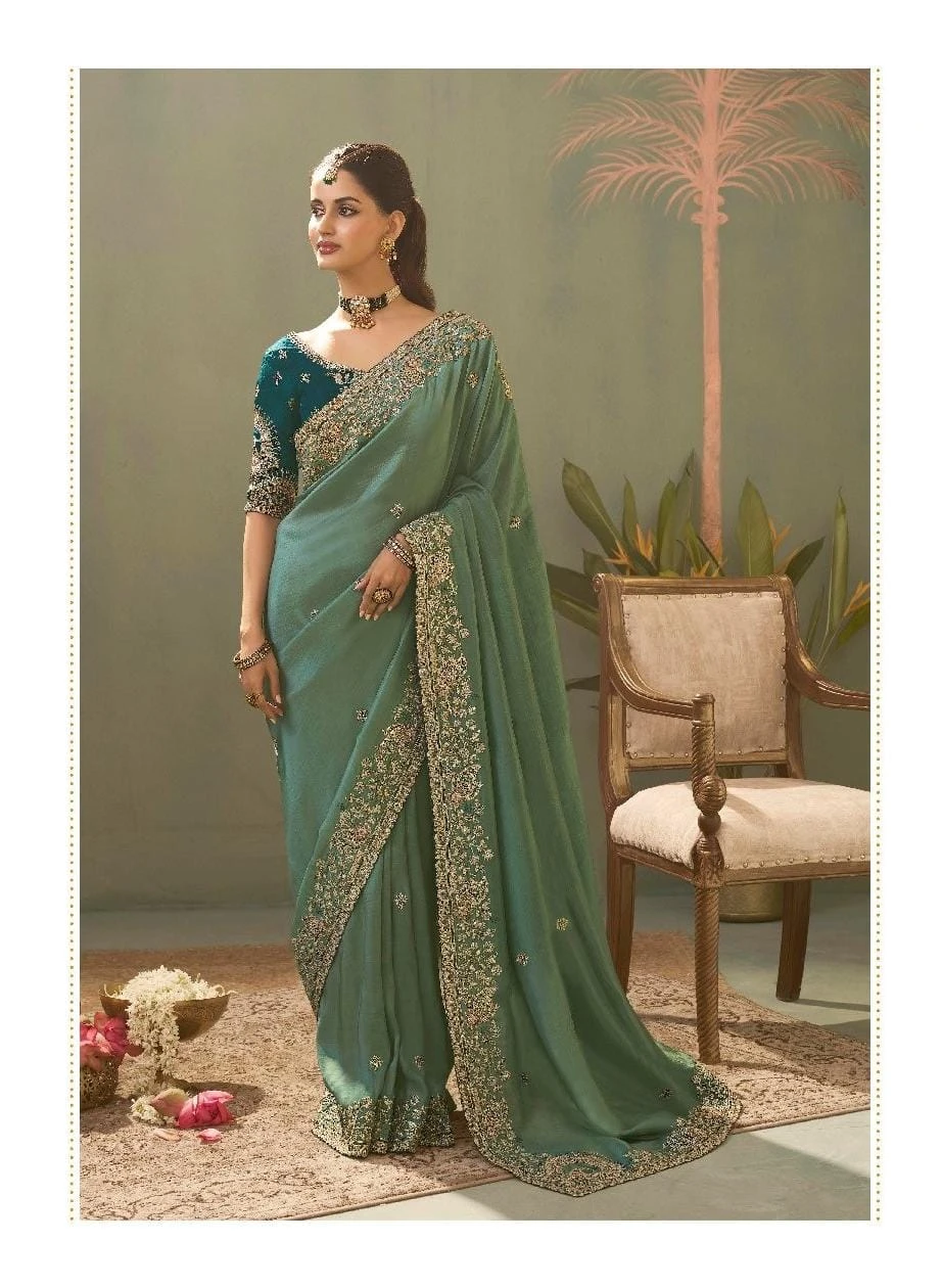 Kira Kaash Upada Silk Embroidered Fancy Designer Saree Collection - Image 16