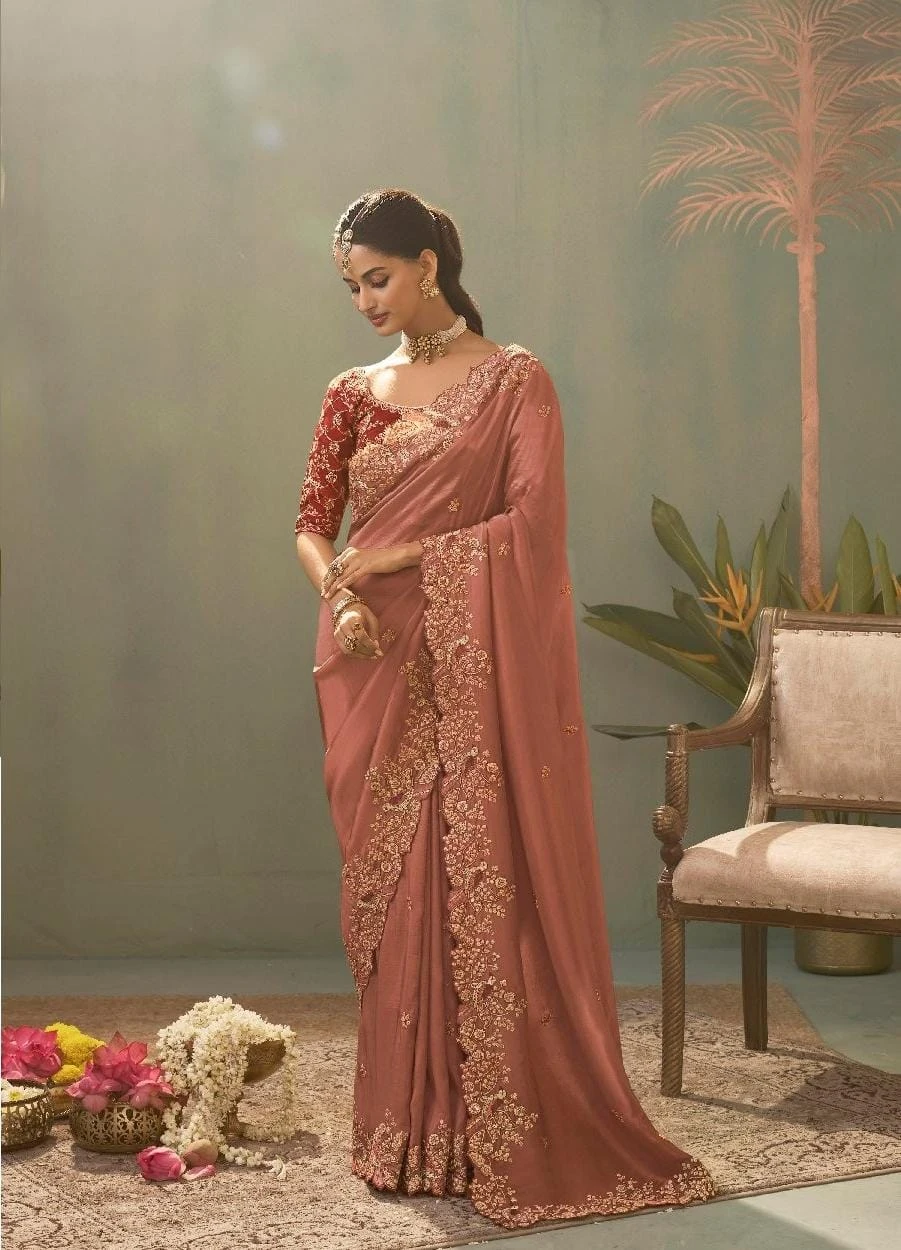 Kira Kaash Upada Silk Embroidered Fancy Designer Saree Collection - Image 8