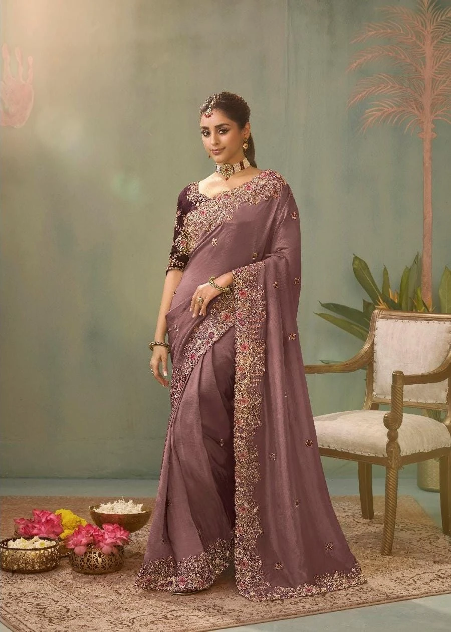Kira Kaash Upada Silk Embroidered Fancy Designer Saree Collection - Image 9