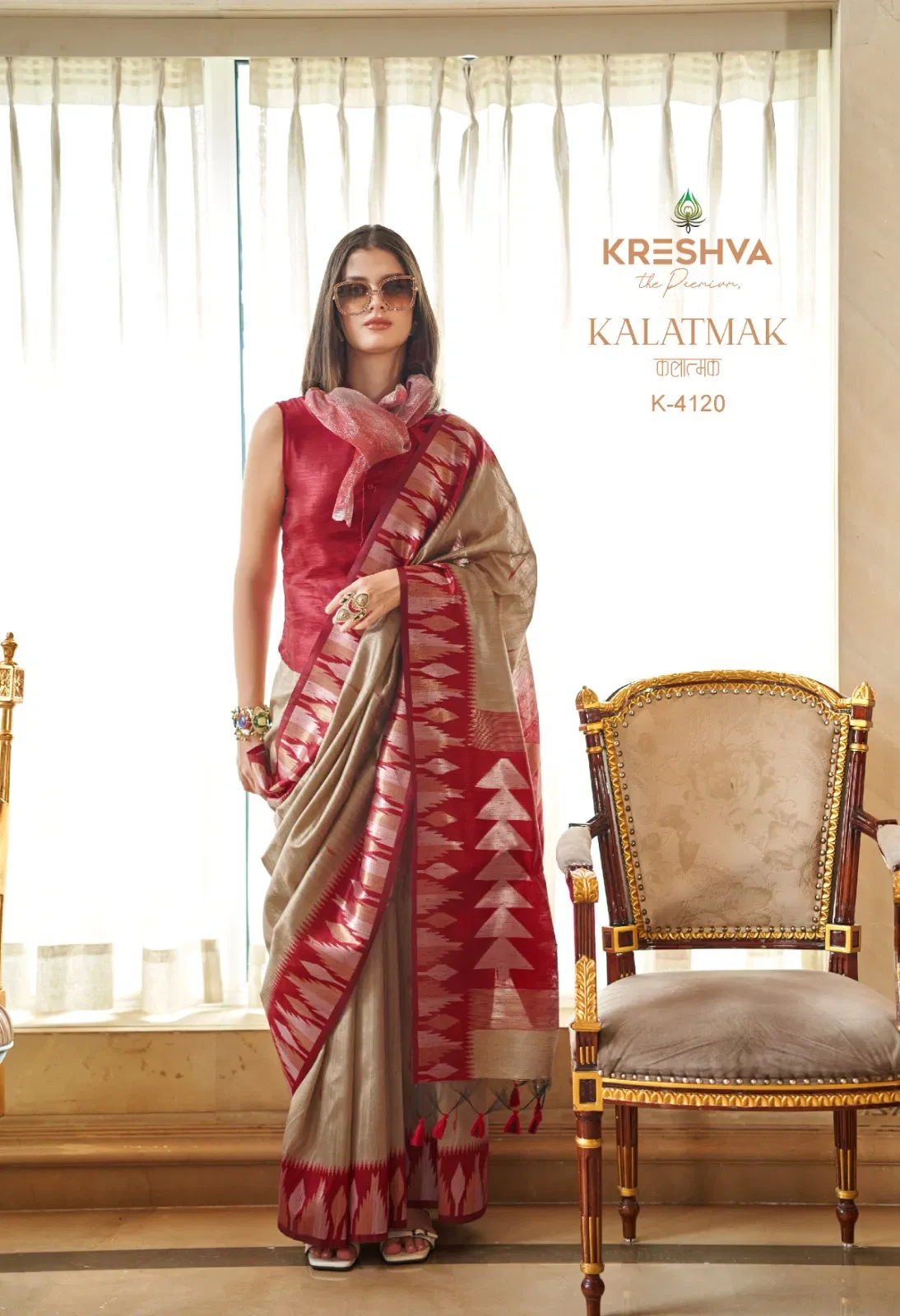 Kreshva Kalatmak Silk with Traditional Wear Saree Collection