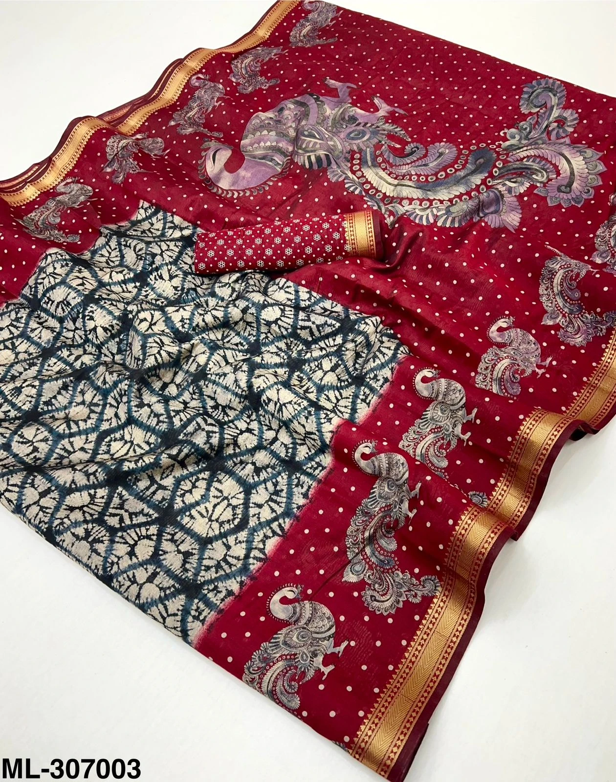 Rajyog Mul Cotton 307001 to 06 Printed Saree Collection - Image 11